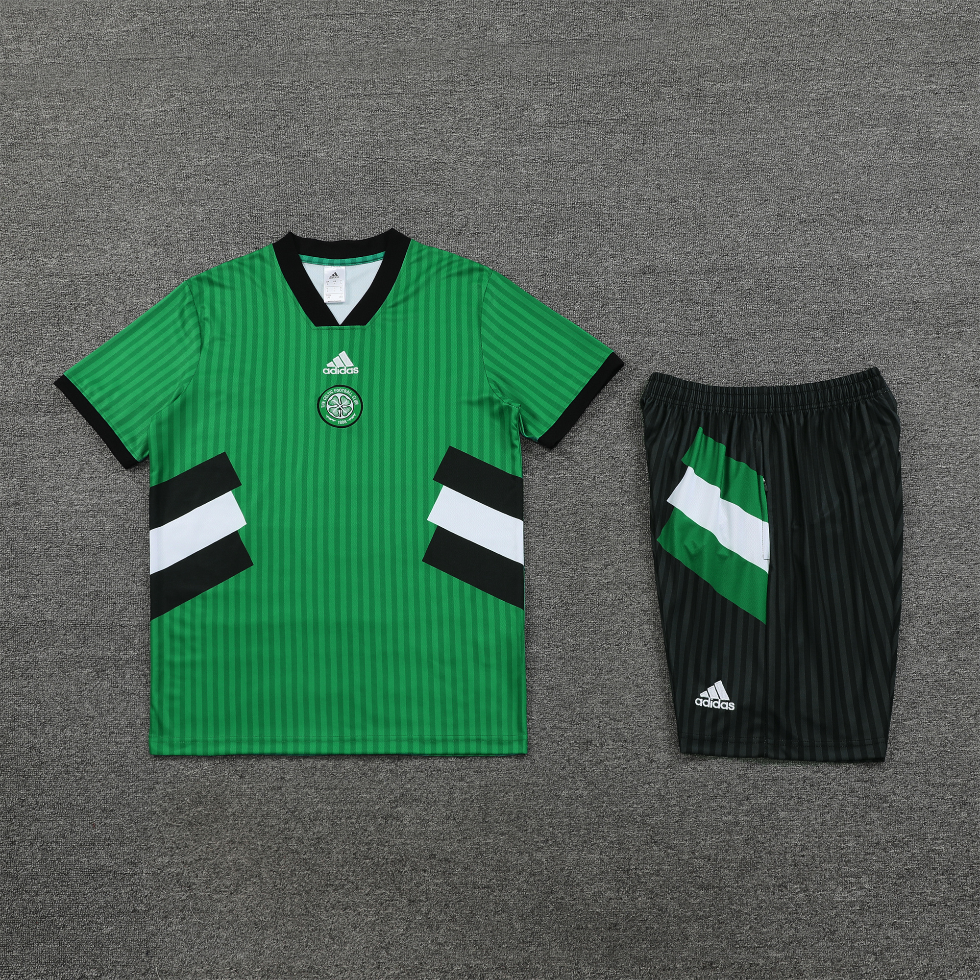 Celtic 23-24 Short-Sleeve Training Set - Green - UnitedFutballJersey