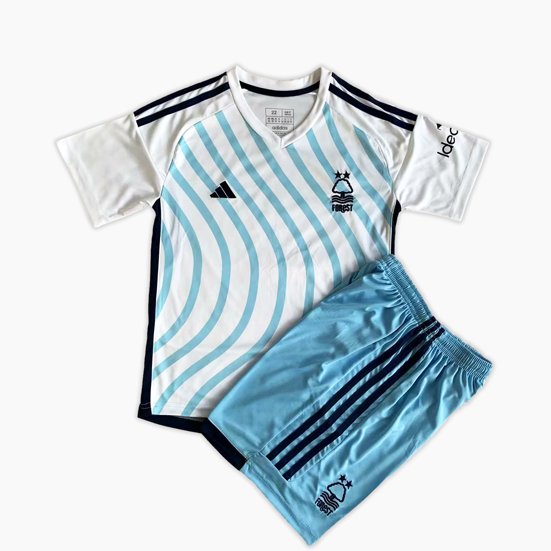 Nottingham Forest 23-24 Away Kids Kit - UnitedFutballJersey
