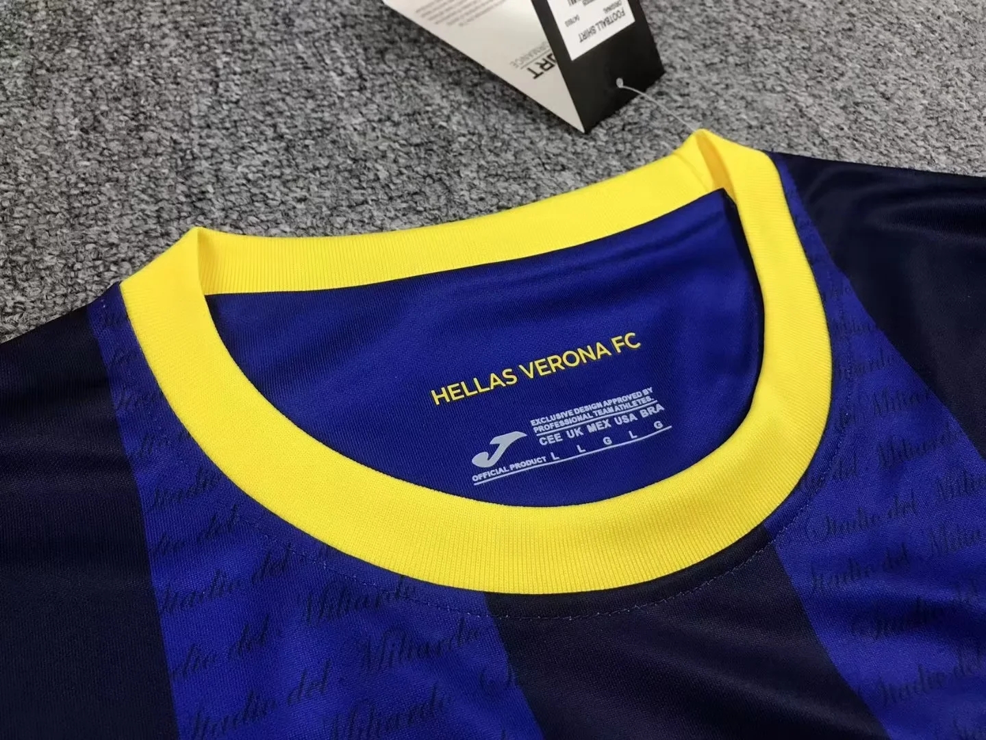Hellas Verona 23-24 Home Stadium Jersey - Fans Version - UnitedFutballJersey