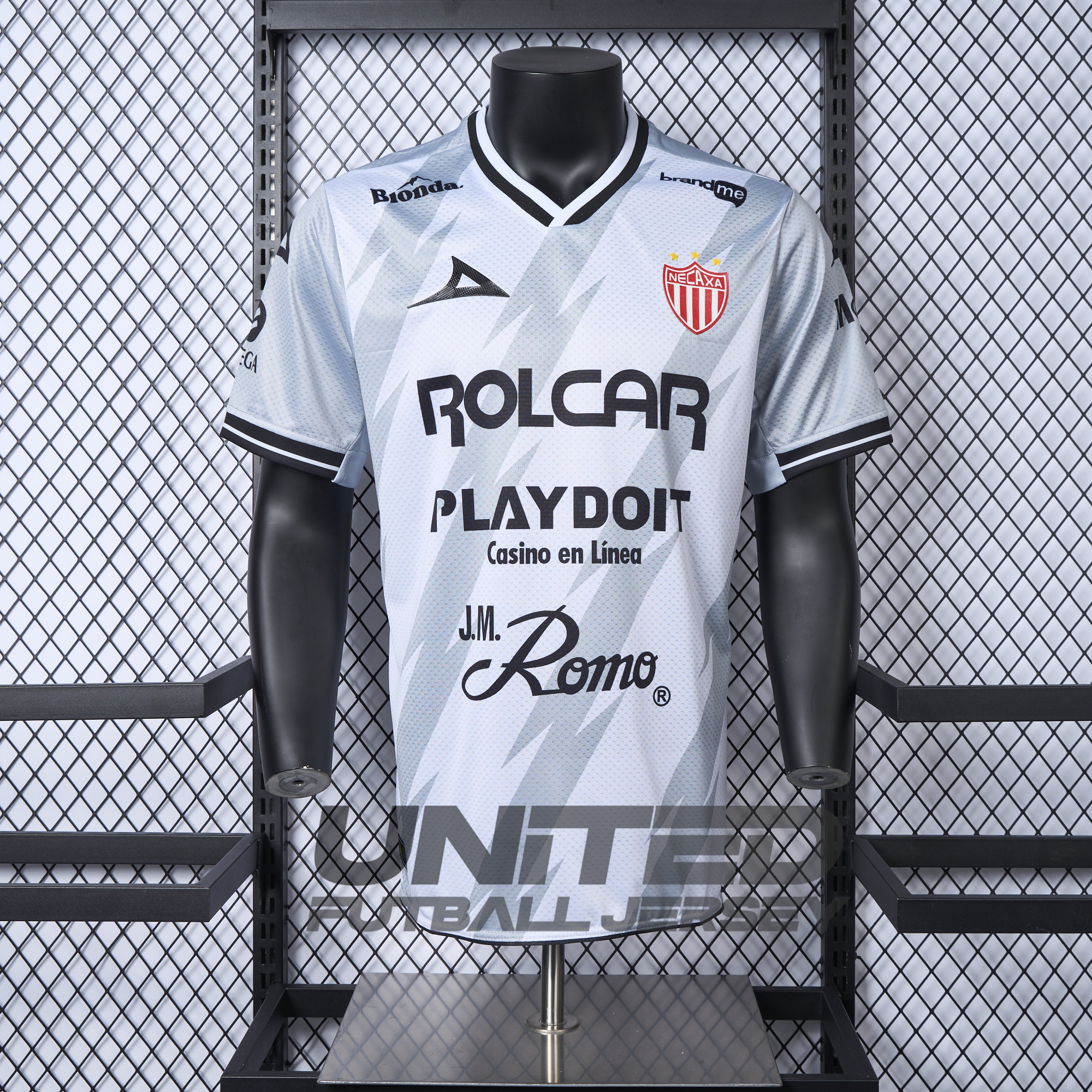 Club Necaxa 24-25 Away Jersey - Player Version - UnitedFutballJersey