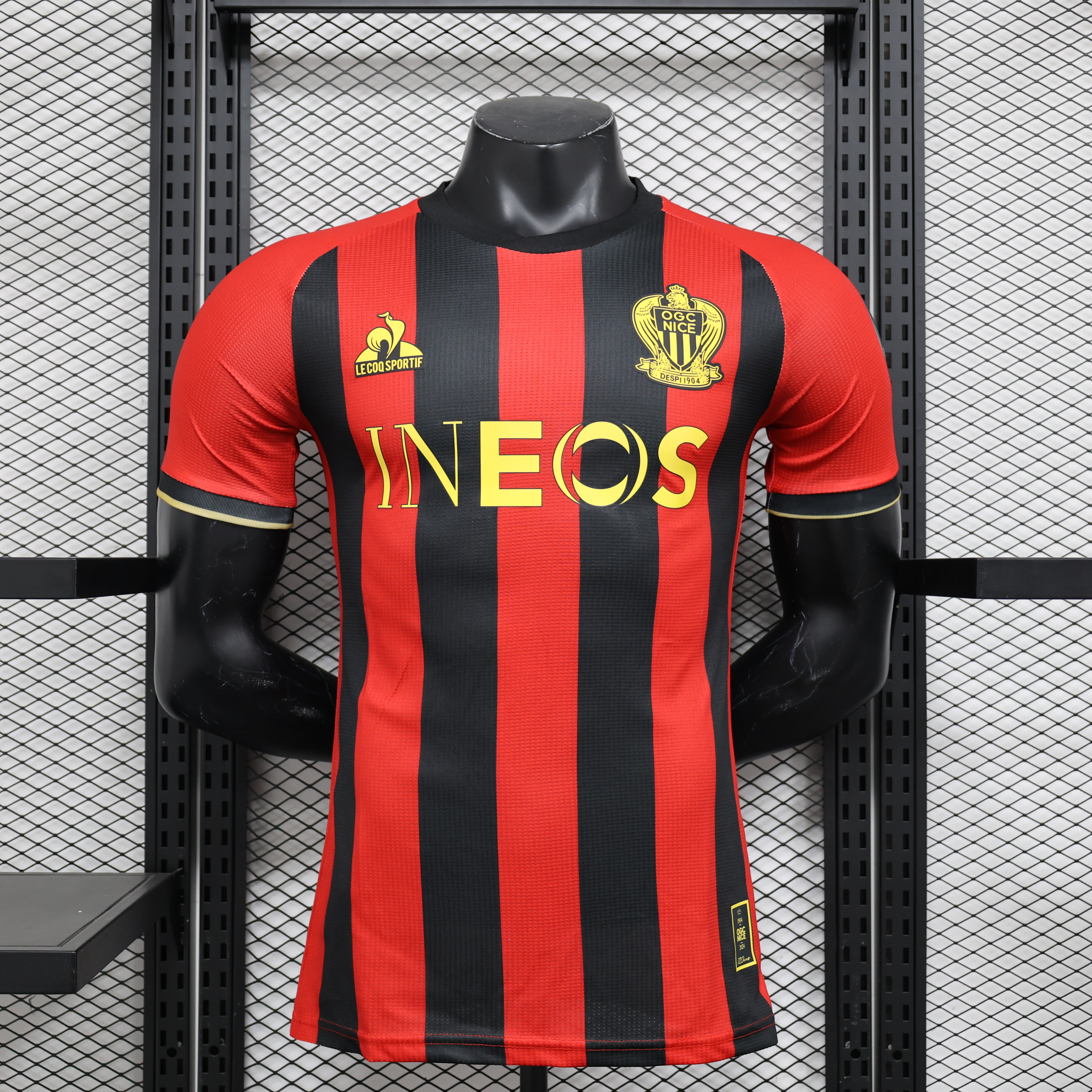Nice 24-25 Home Stadium Jersey - Player Version - UnitedFutballJersey