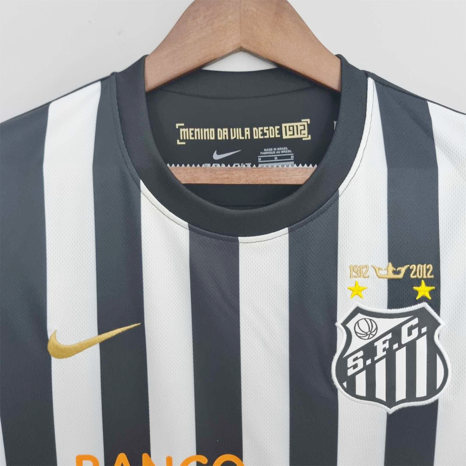 Retro Santos 2012 Away Stadium Jersey - UnitedFutballJersey