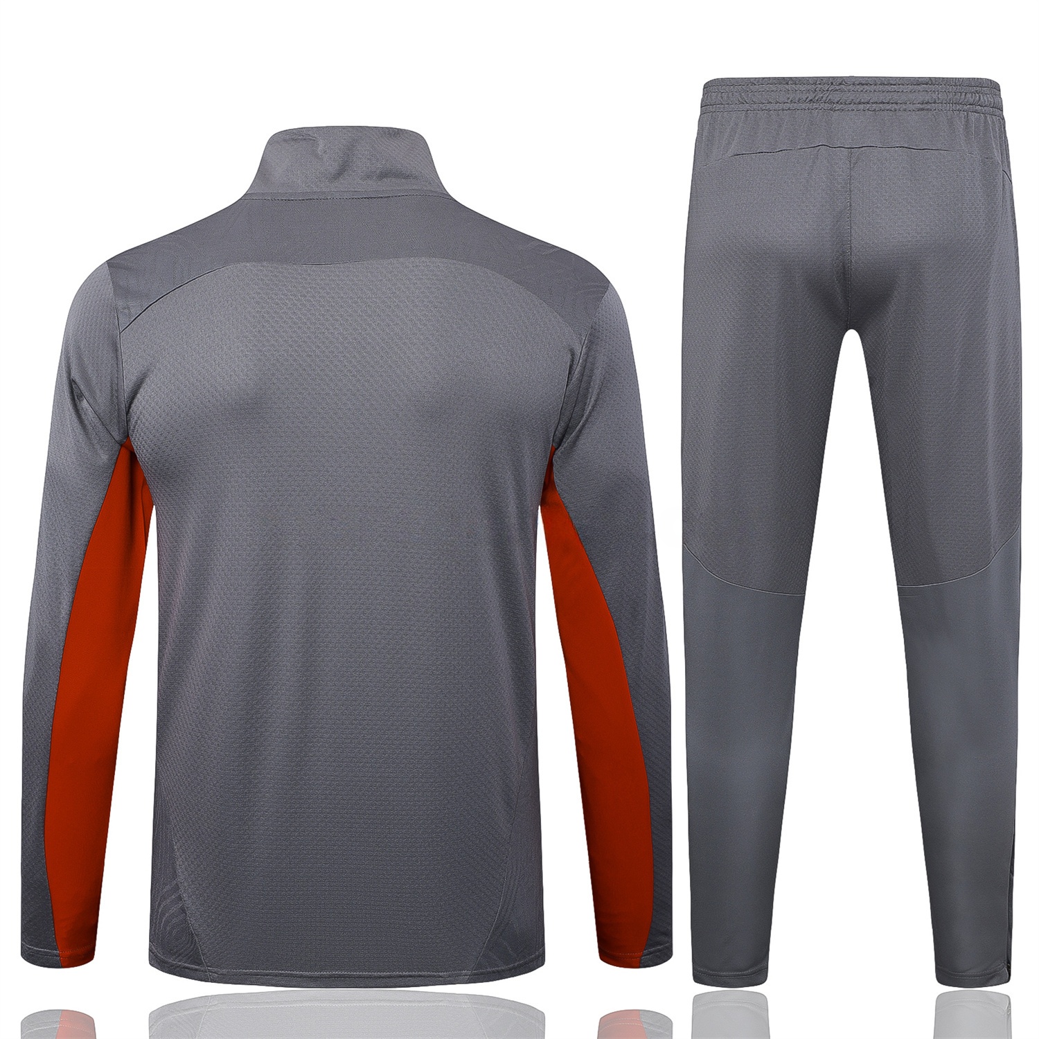 AC Milan 25-26 Jacket Training Tracksuit - Grey top & Grey Pants - UnitedFutballJersey
