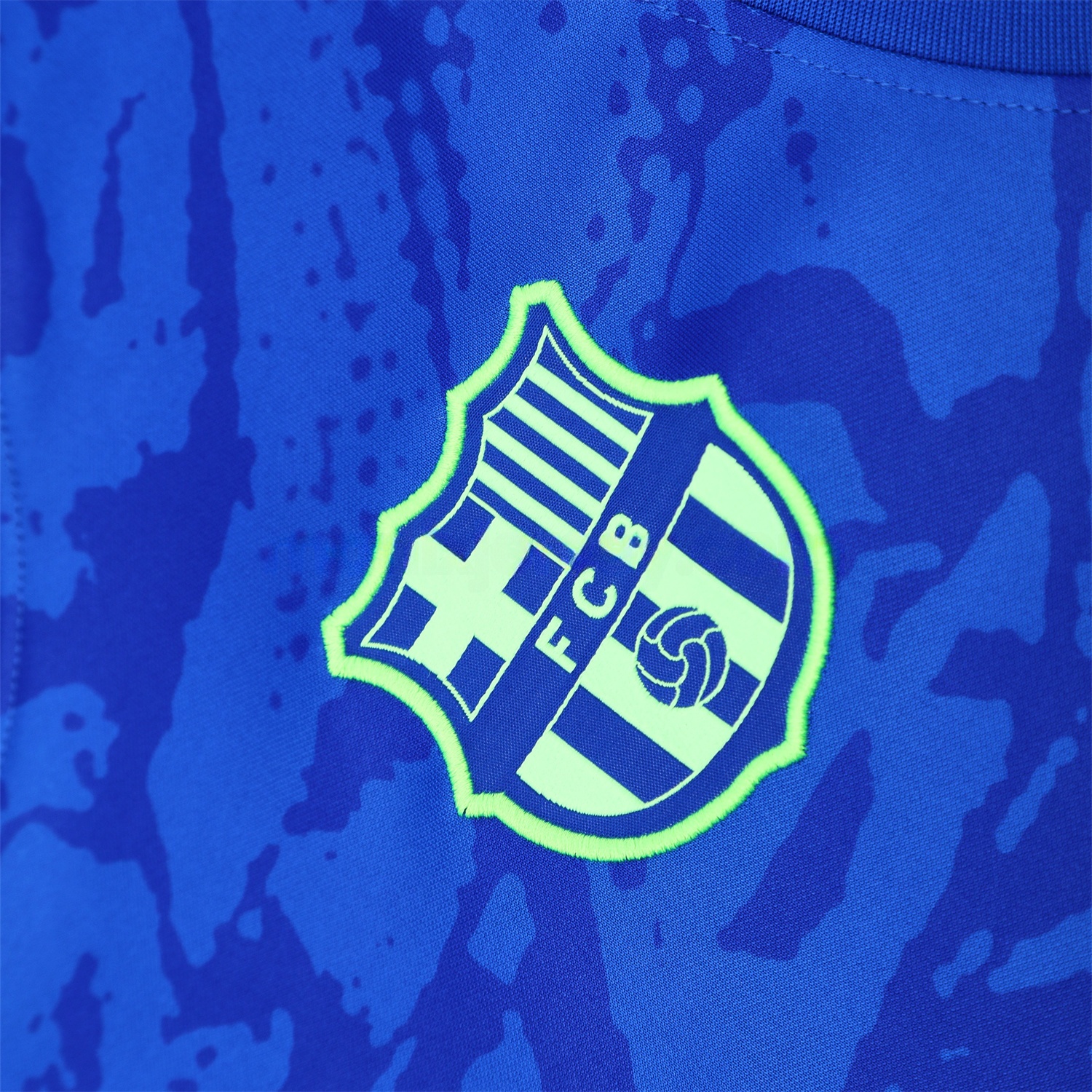 Barcelona 25-26 Vest Training Set - Blue Camouflage - UnitedFutballJersey