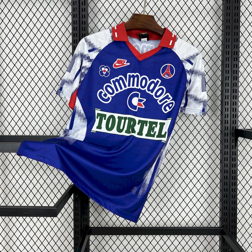Retro Paris Saint-Germain PSG 1992-93 Away Jersey - UnitedFutballJersey