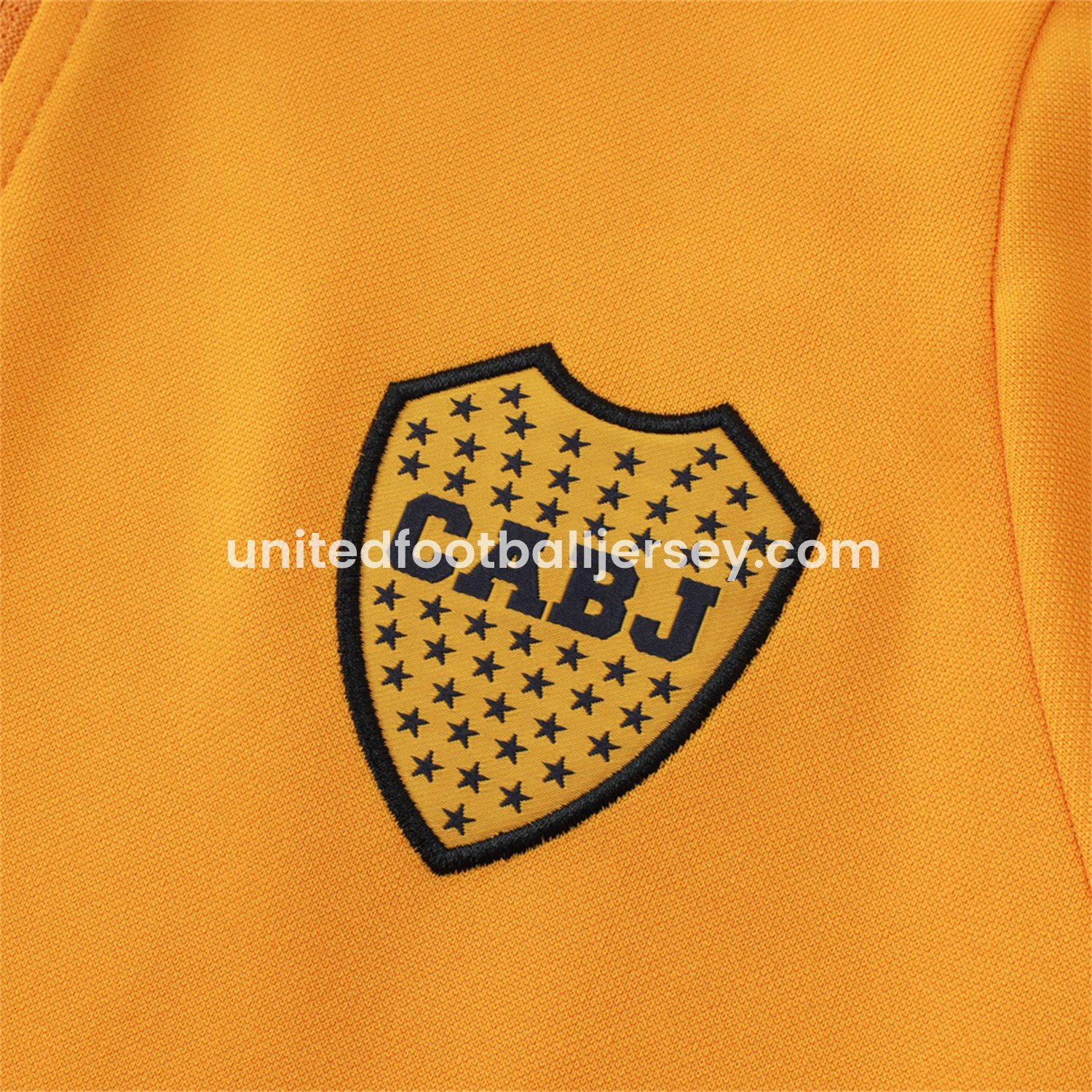 Boca Juniors 24-25 Jacket Training Tracksuit - Yellow Top and Pants - UnitedFutballJersey
