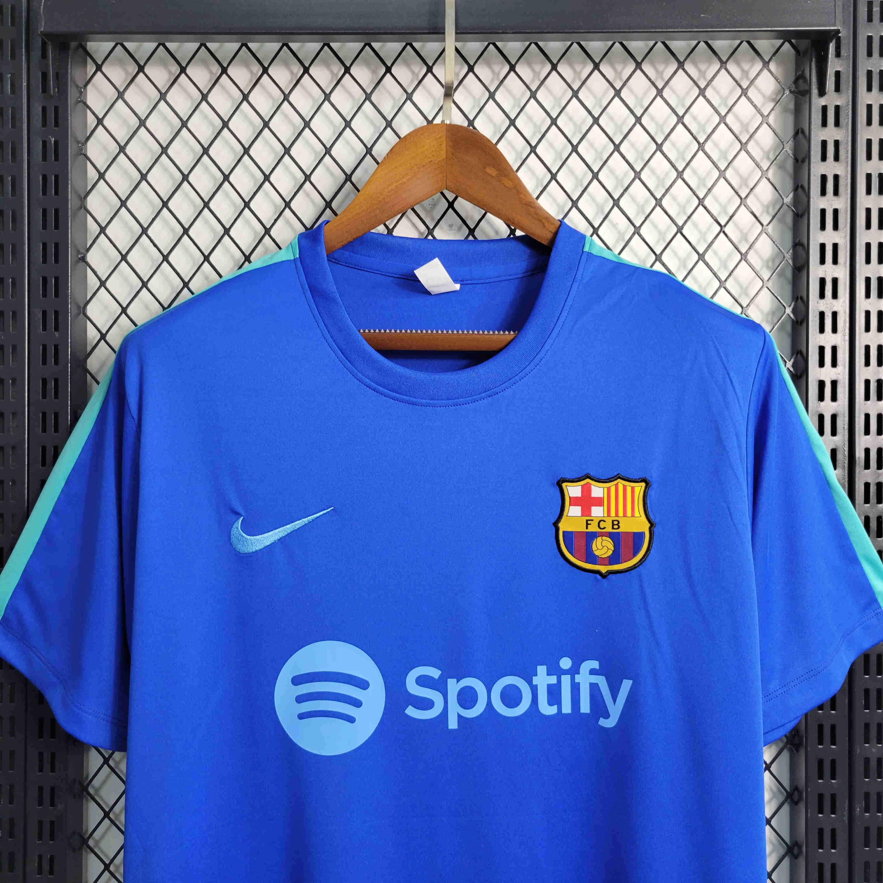 B.A.R.S.A 23/24 Blue Training Jersey - Fans Version - UnitedFutballJersey