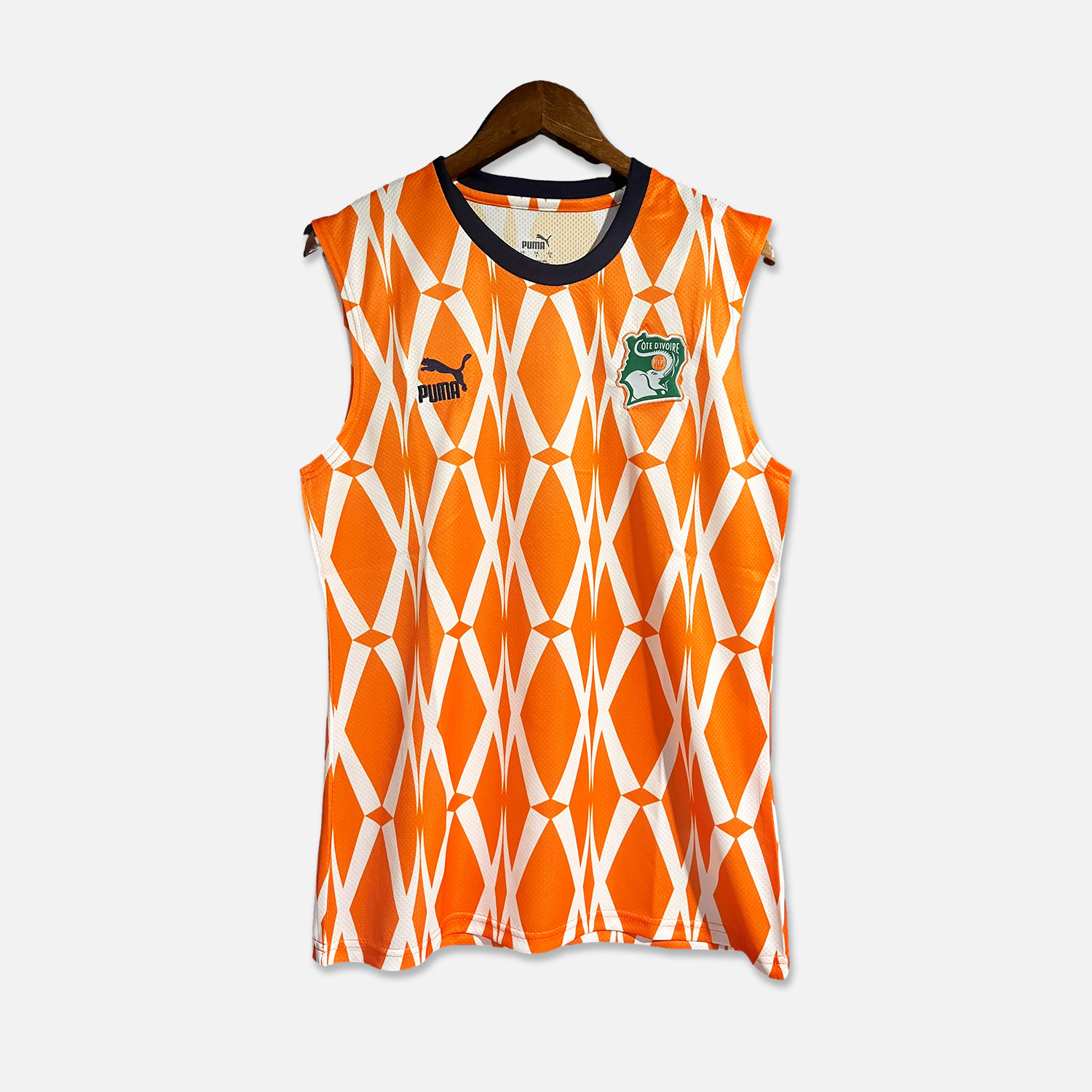 Cote d'Ivoire 23-24 Training Vest - Orange - UnitedFutballJersey