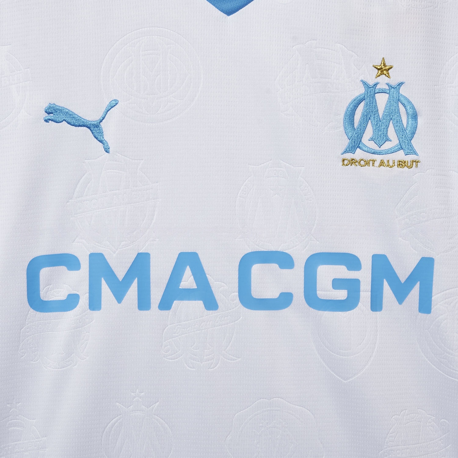 Marseille 25-26 Home Jersey - Fans Version - UnitedFutballJersey