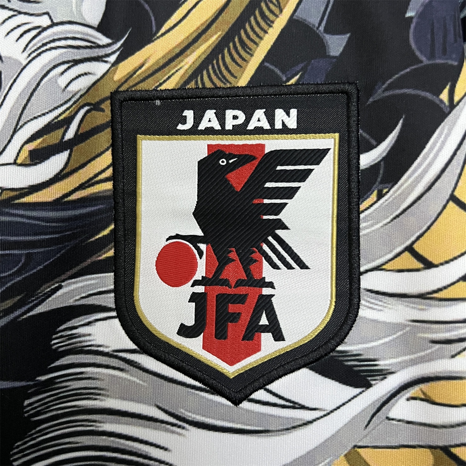 Japan 2024 Black Yellow Dargon Special Edition Jersey - Fans Version - UnitedFutballJersey
