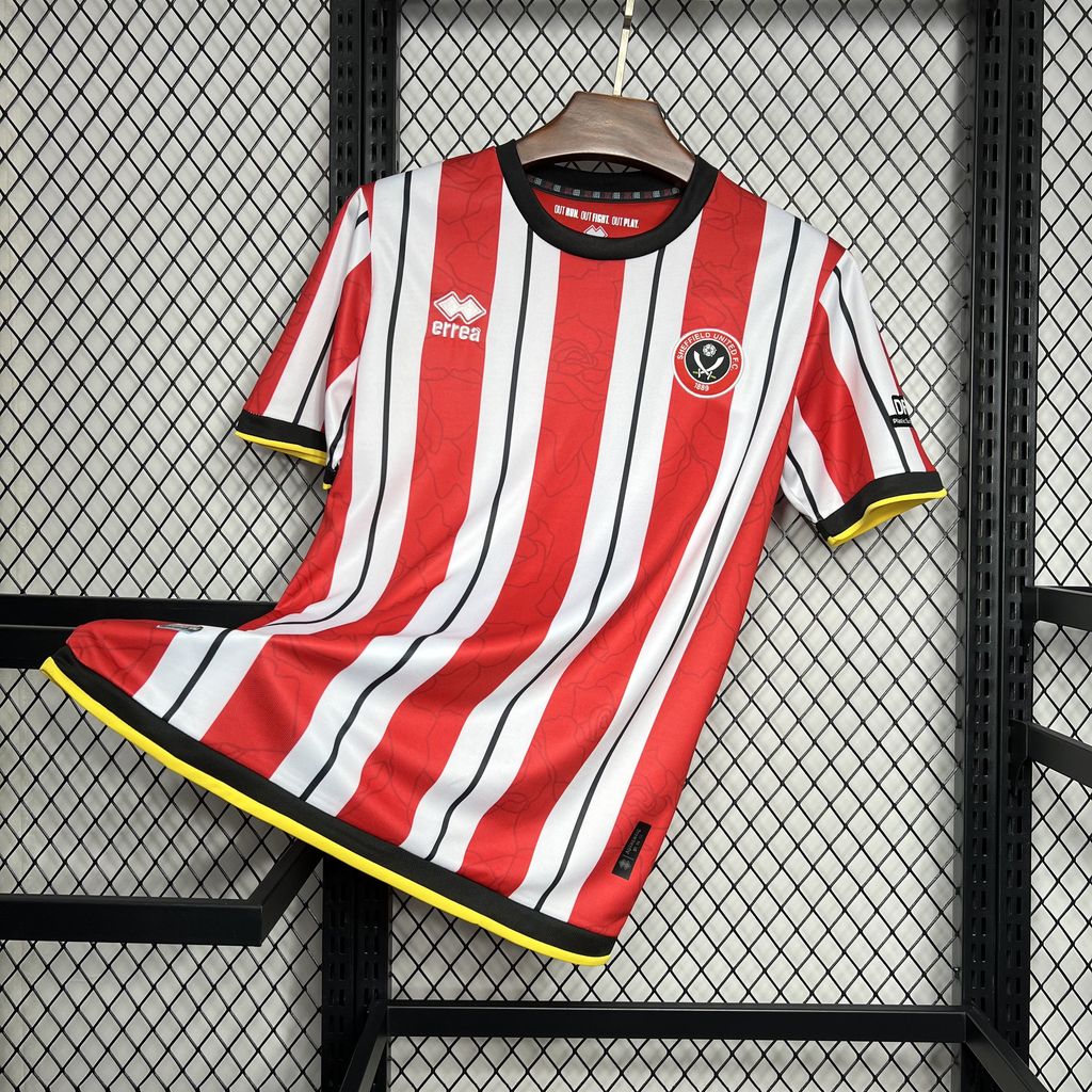 Sheffield United 24-25 Home Stadium Jersey - UnitedFutballJersey
