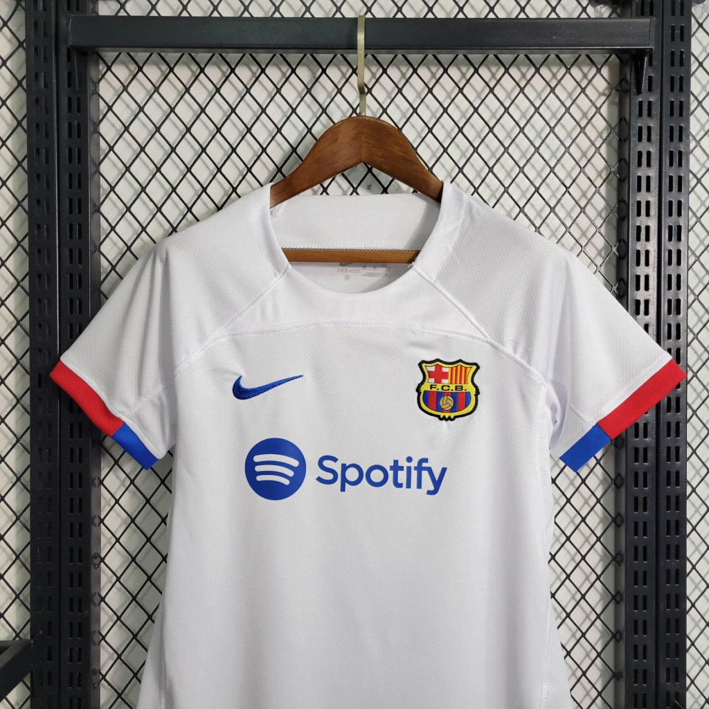 B.A.R.S.A 23-24 Away Stadium Women Shirt - UnitedFutballJersey