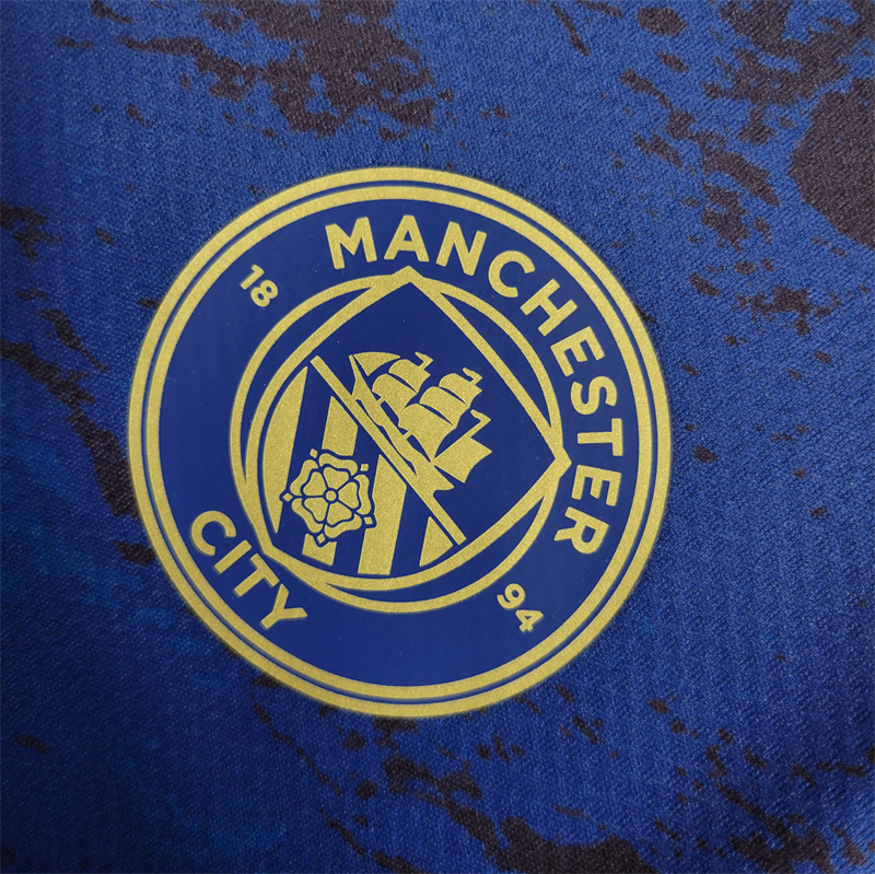 Manchester City 23/24 Blue Jersey - Fans Version - UnitedFutballJersey