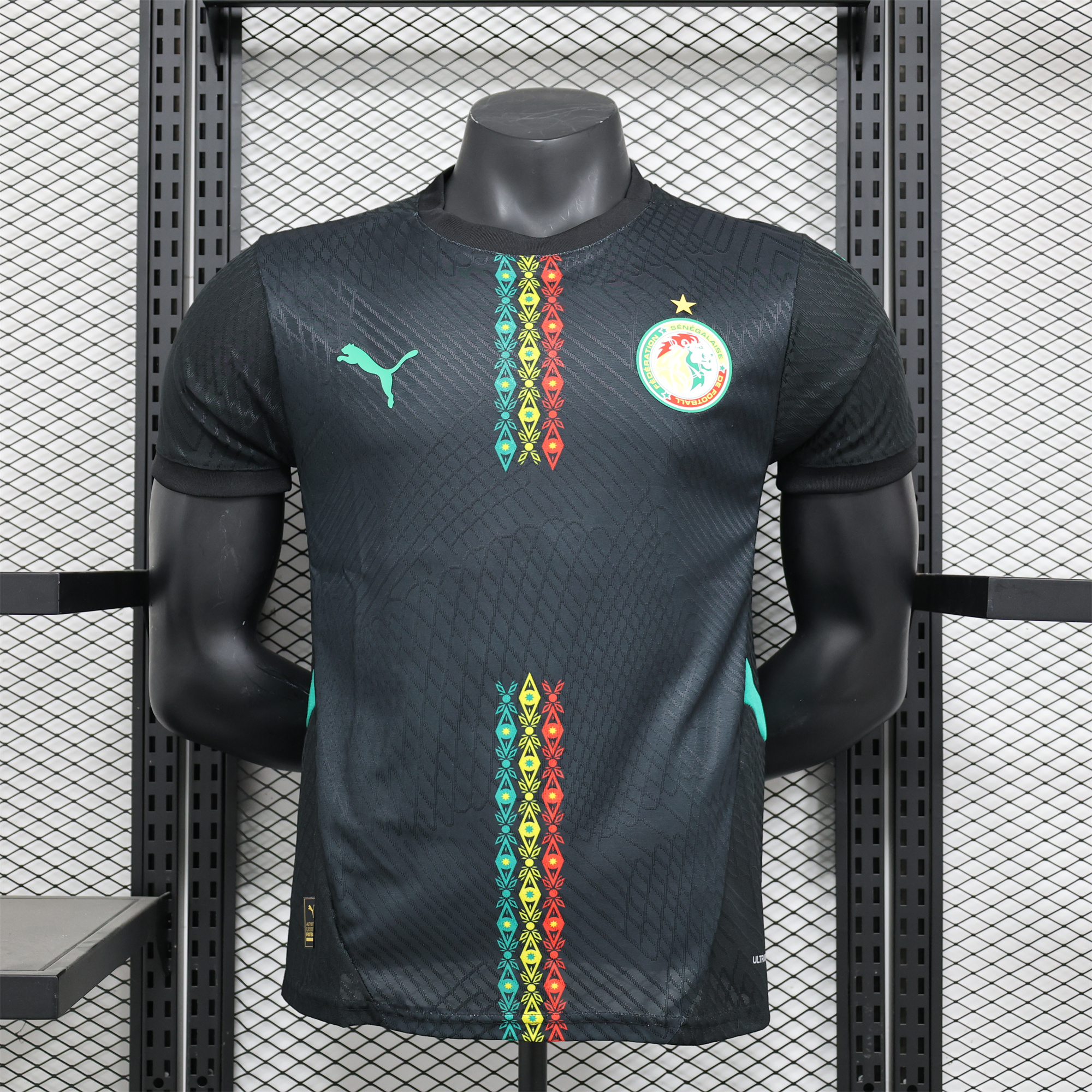 Senegal 2024-25 Black 2 Special Edition Jersey - Player Version - UnitedFutballJersey