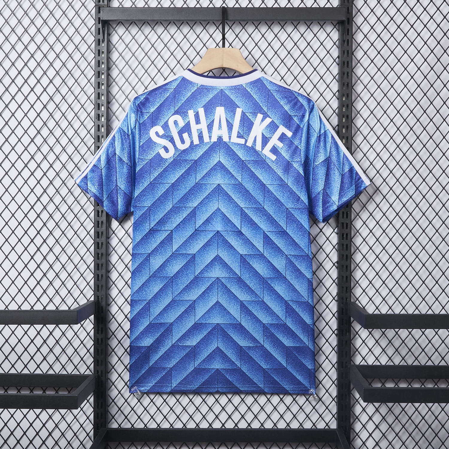 Retro Schalke 04 1988-89 Home Special Edition Jersey - UnitedFutballJersey