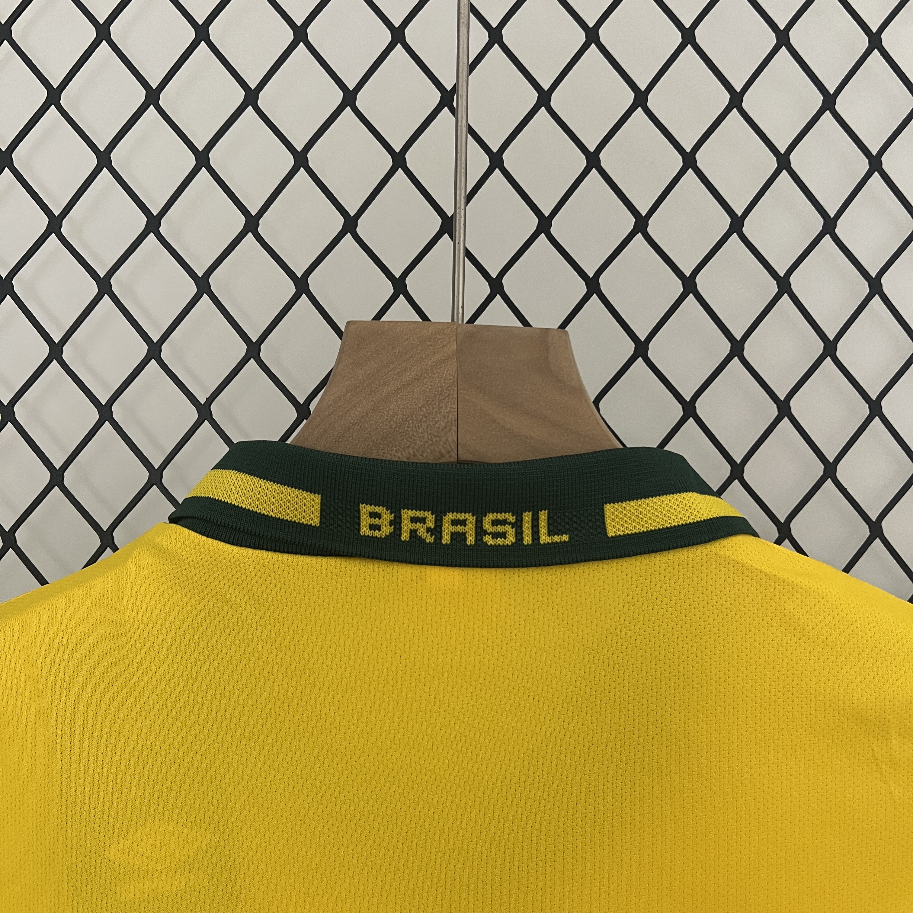 Retro Brazil 1993-94 Home Stadium Kids Kit - UnitedFutballJersey