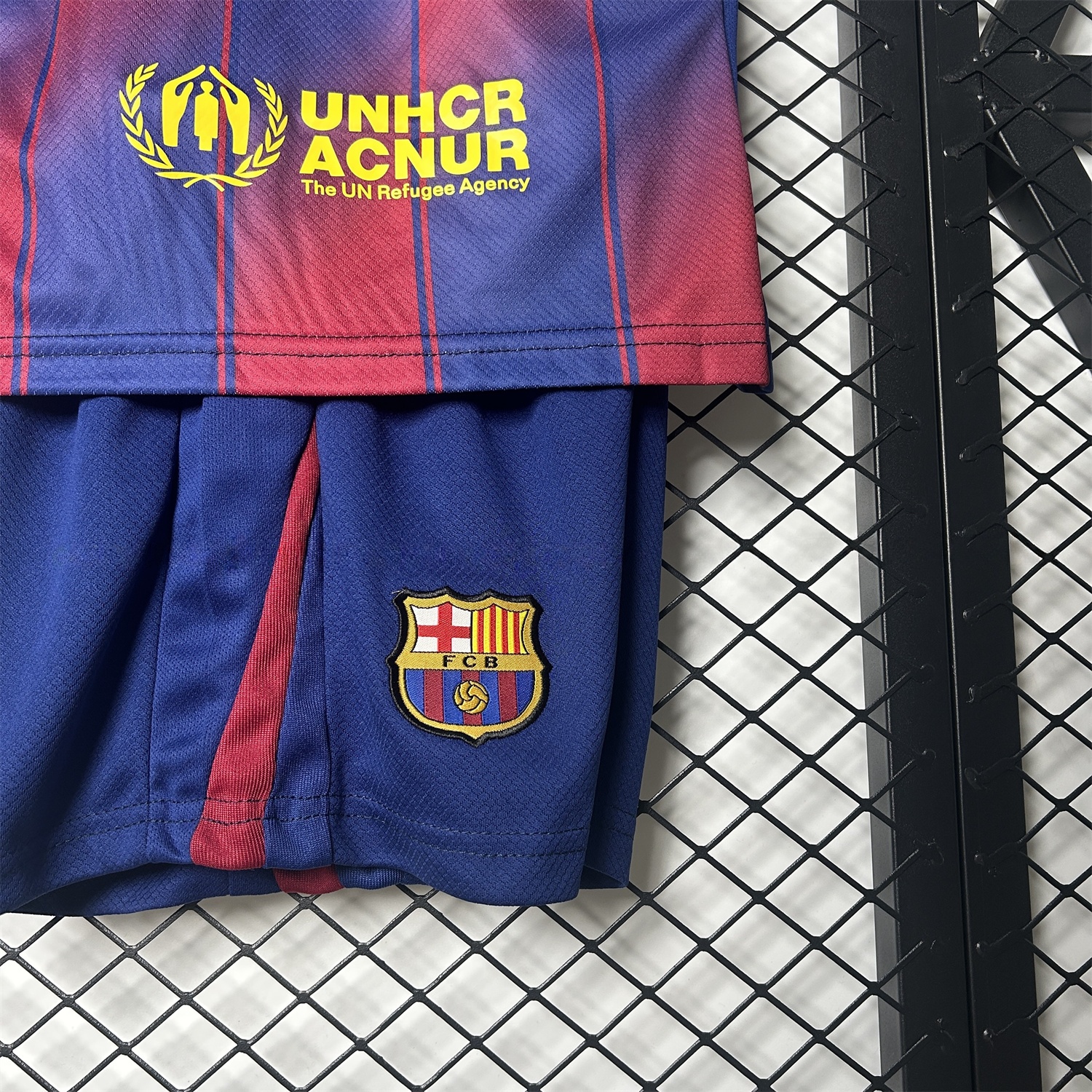 Barcelona 25-26 Home Kids Kit - Fans Version - UnitedFutballJersey