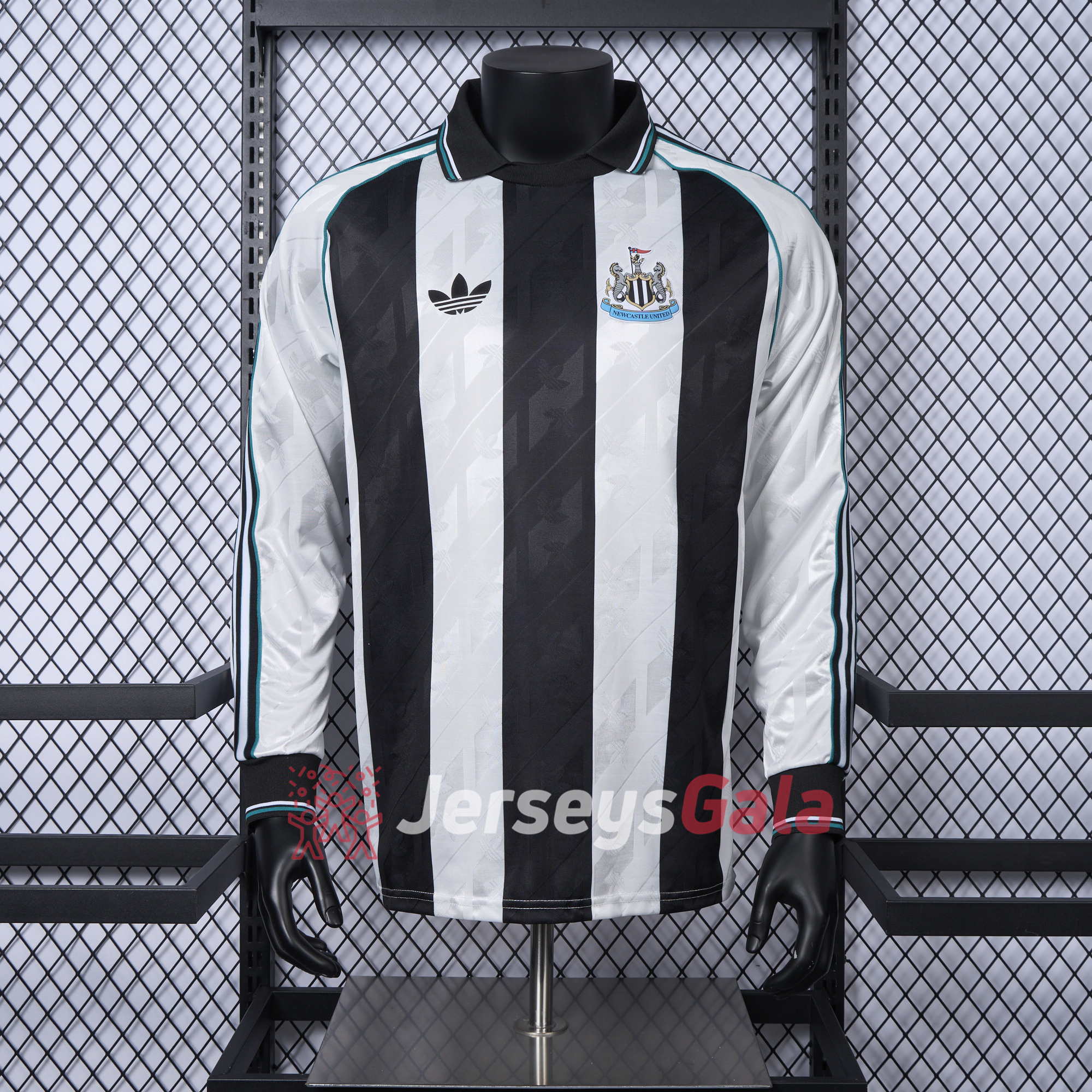 Newcastle United 24-25 Originals LFSTLR Long Sleeve Jersey - Player Version - UnitedFutballJersey