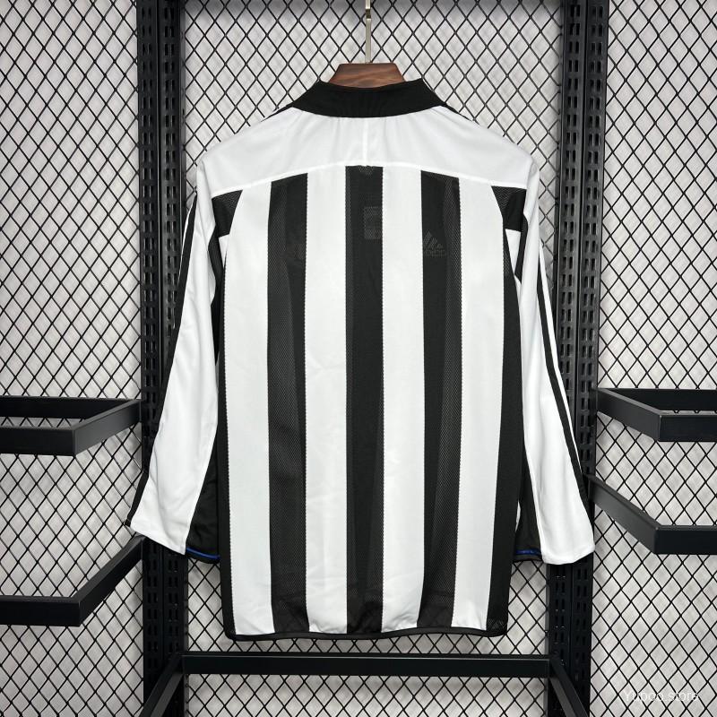 Retro Newcastle United 2003-05 Home Long Sleeve Jersey - UnitedFutballJersey