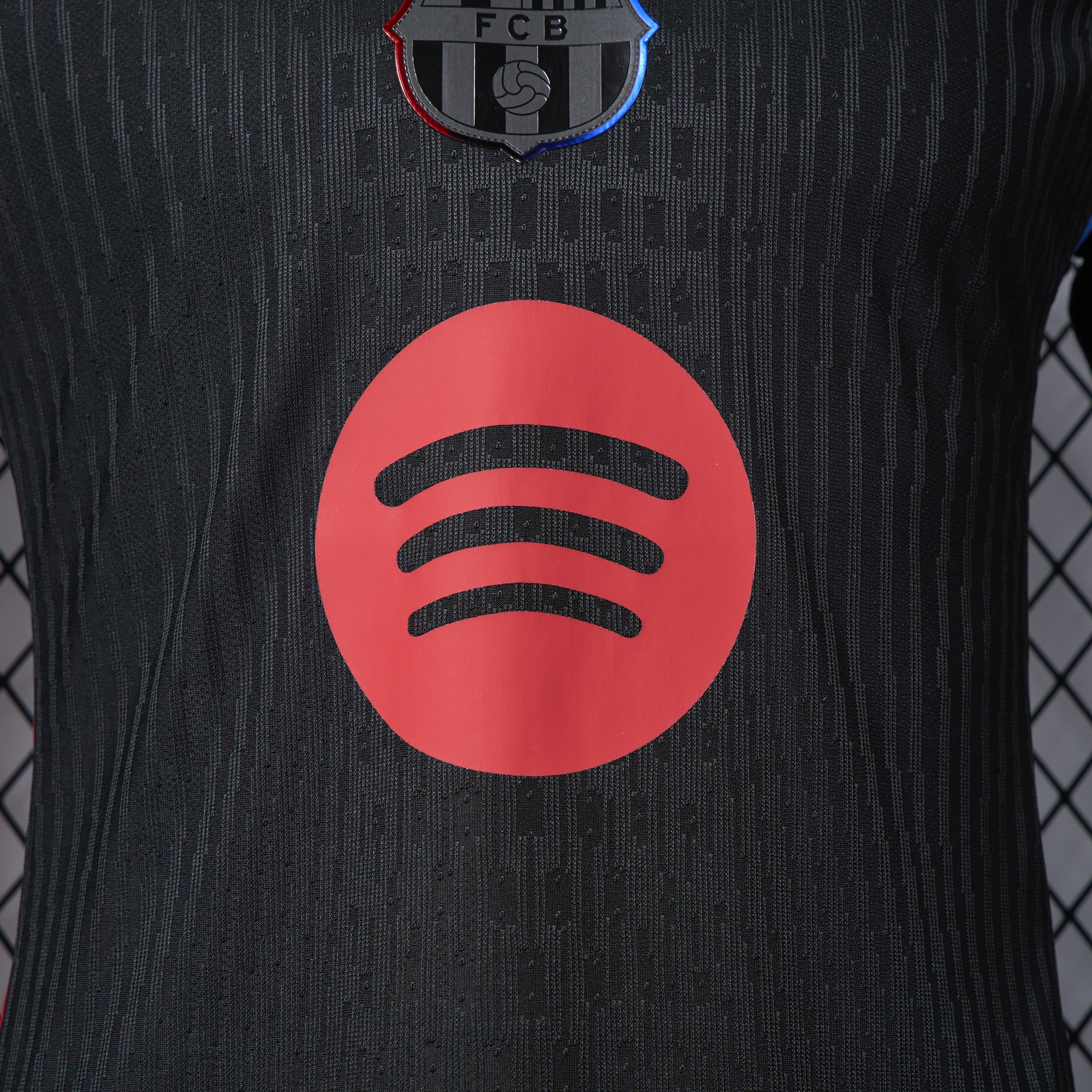 Barcelona 24-25 Away Jersey with Big Logo - Player Version - UnitedFutballJersey