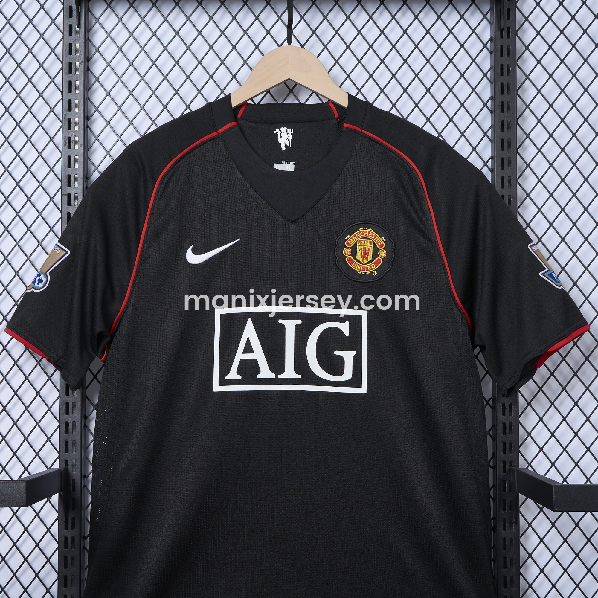 Manchester United Retro 07-08 Away Jersey - UnitedFutballJersey