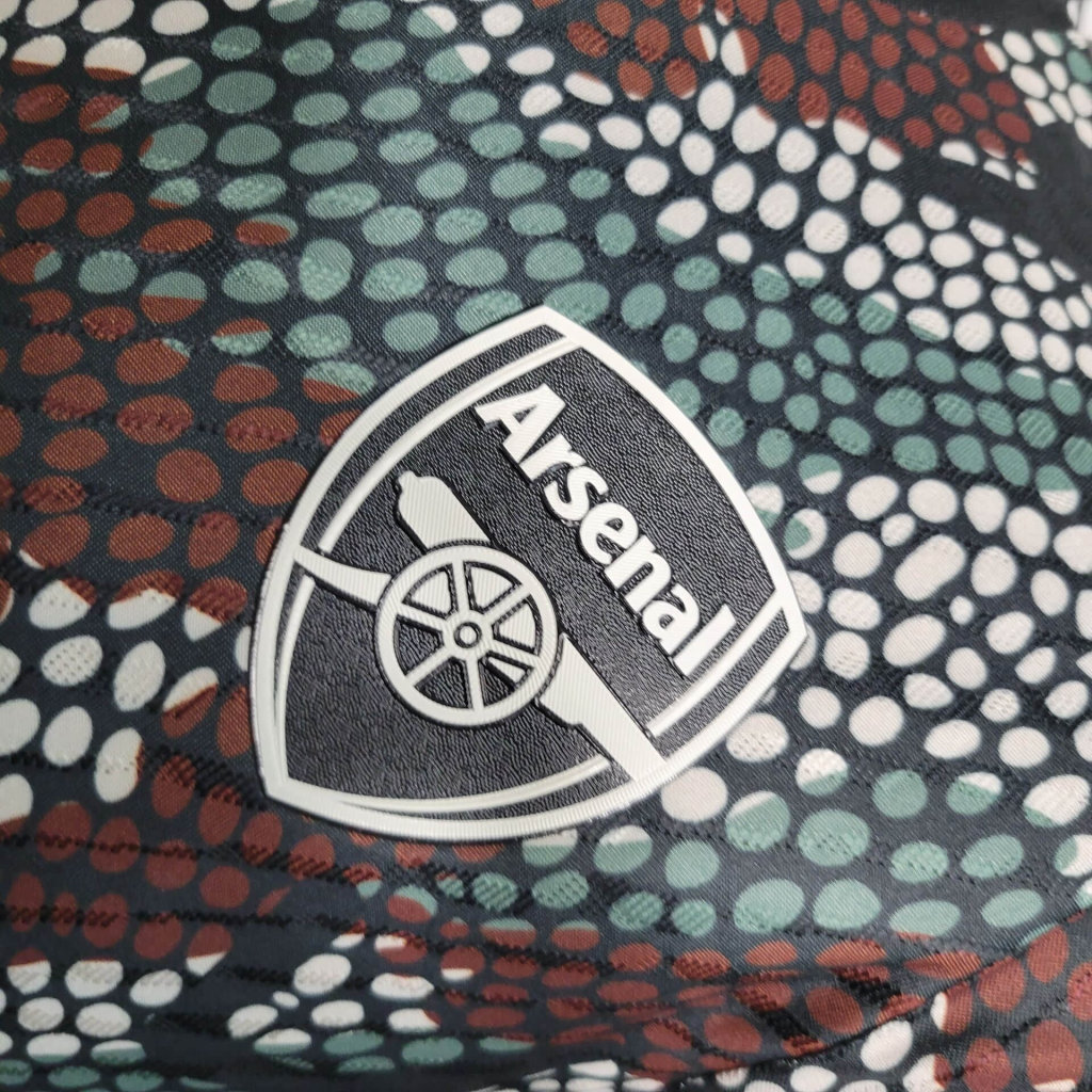 Arsenal x M.A.H.A R.I.S.H.I Limited Edition Jersey - Player Version - UnitedFutballJersey