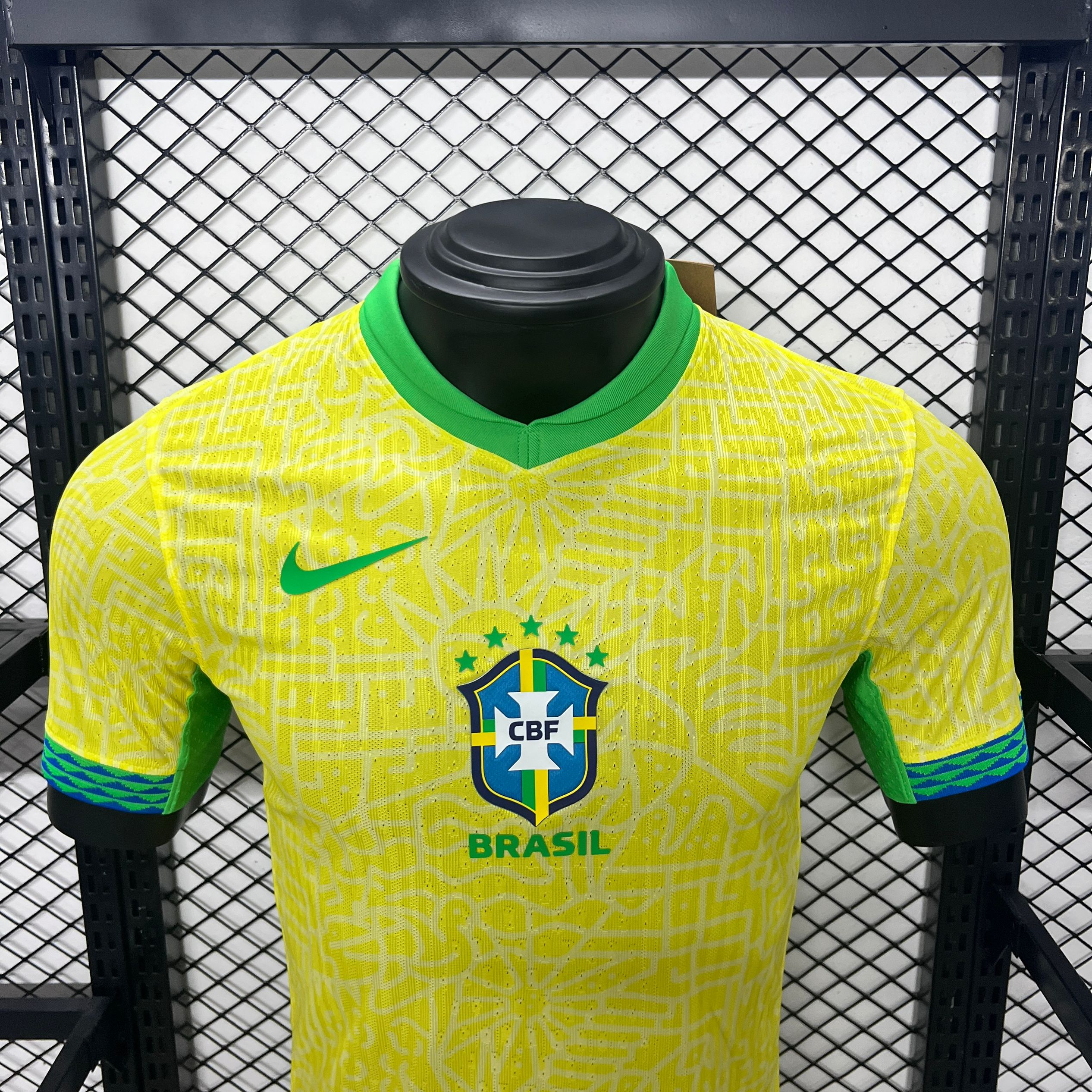 Brazil 2024 Home Stadium Jersey - Player Version - UnitedFutballJersey