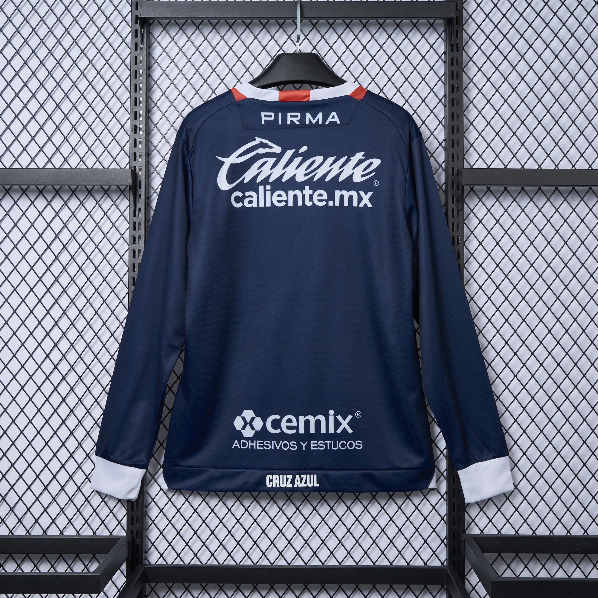 Cruz Azul 24-25 Blue Goalkeeper Long Sleeve Jersey - Fans Version - UnitedFutballJersey