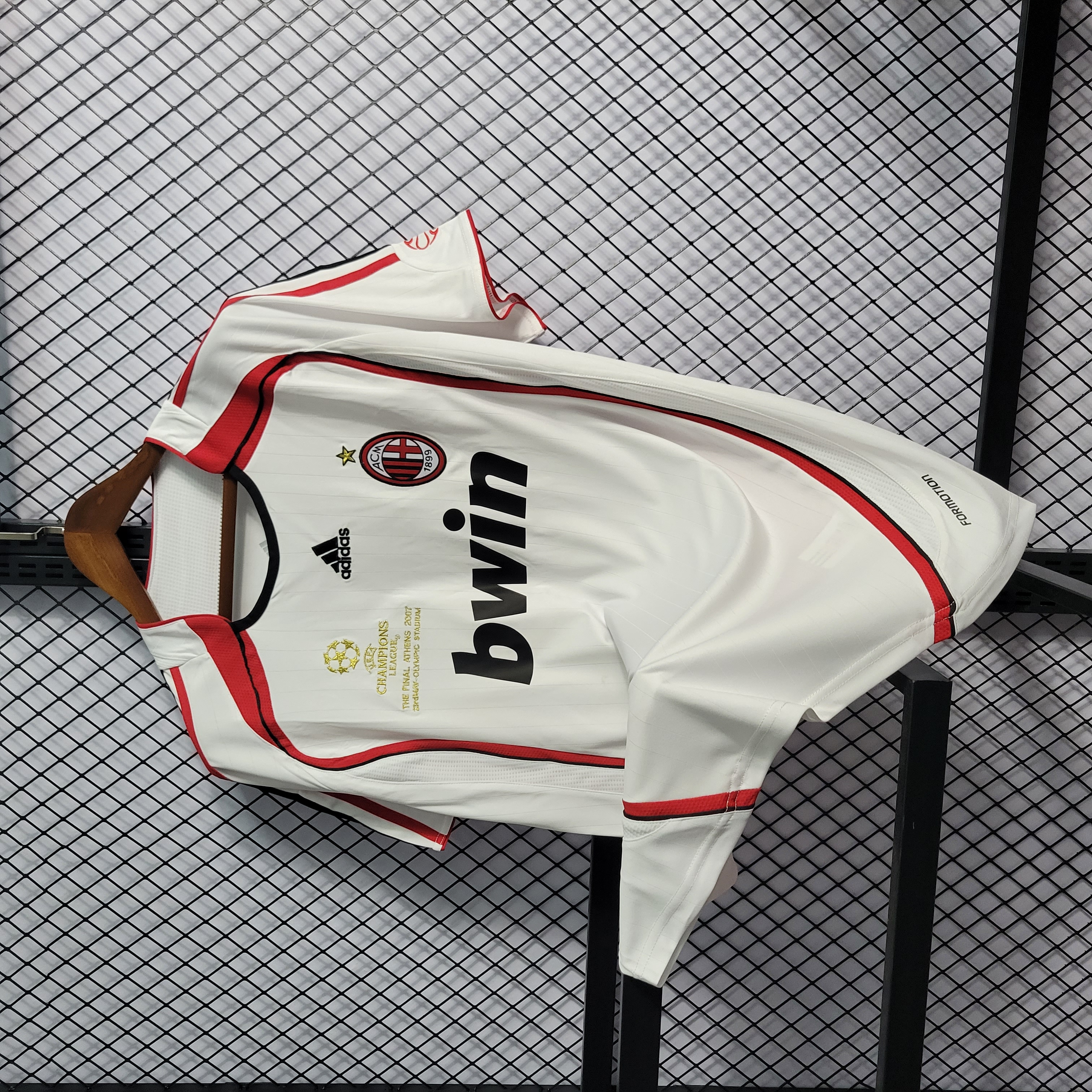 Retro AC Milan 06-07 Away Stadium Jersey - Champions League Final - UnitedFutballJersey