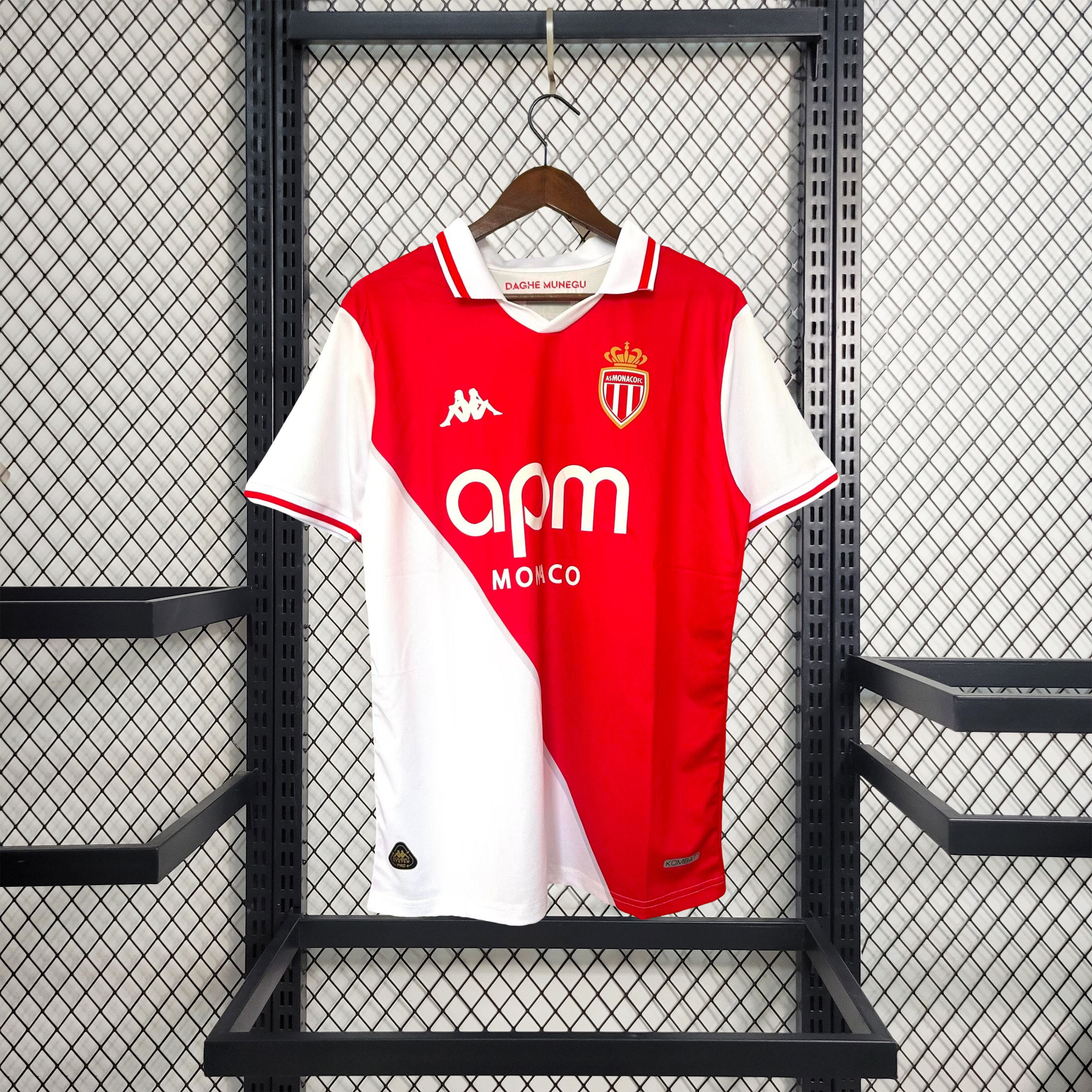 AS Monaco 24-25 Home Jersey - Fans Version - UnitedFutballJersey