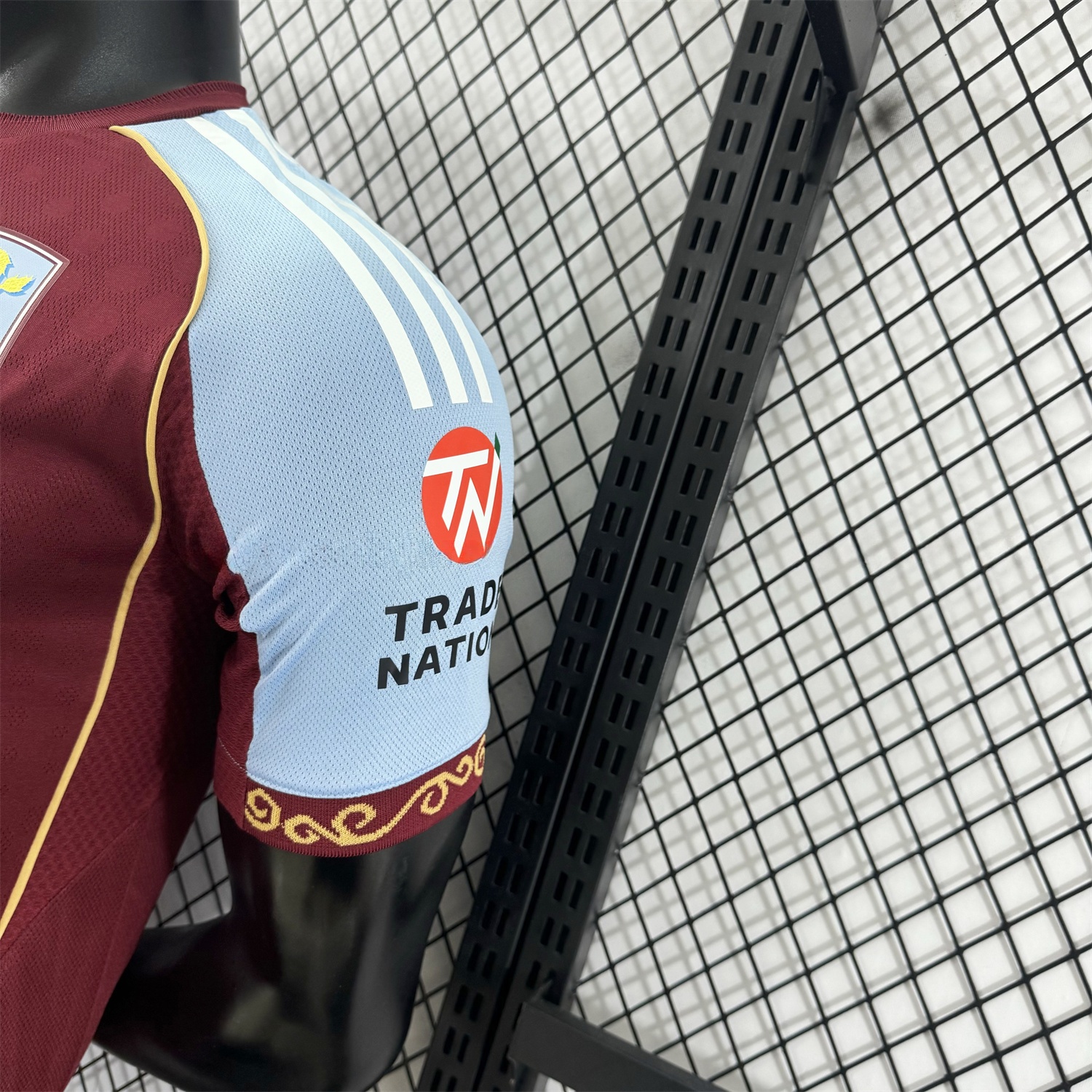 Aston Villa 25-26 Home Jersey - Player Version - UnitedFutballJersey