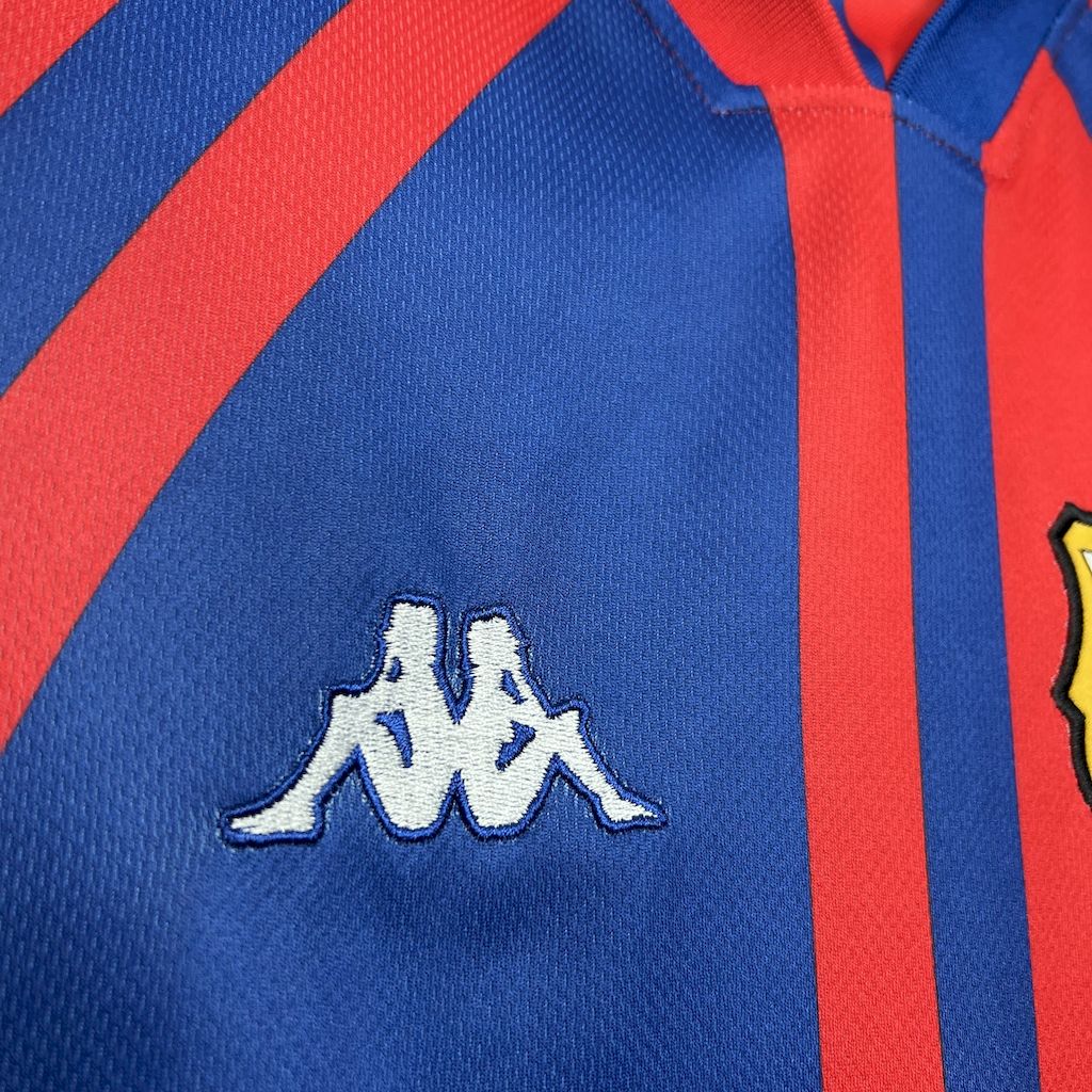 Retro Barcelona 1997-98 European Home Jersey - UnitedFutballJersey
