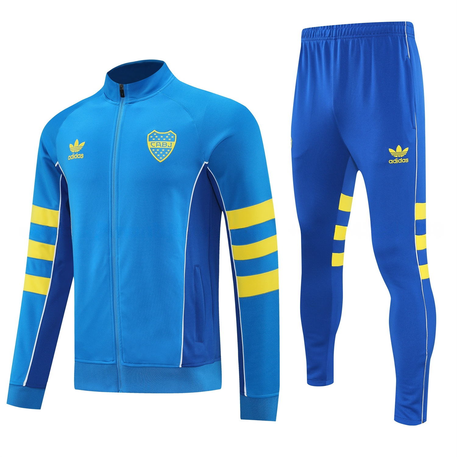 Boca Juniors 25-26 Jacket Training Tracksuit - Light Blue Jackets & Blue Pants - UnitedFutballJersey