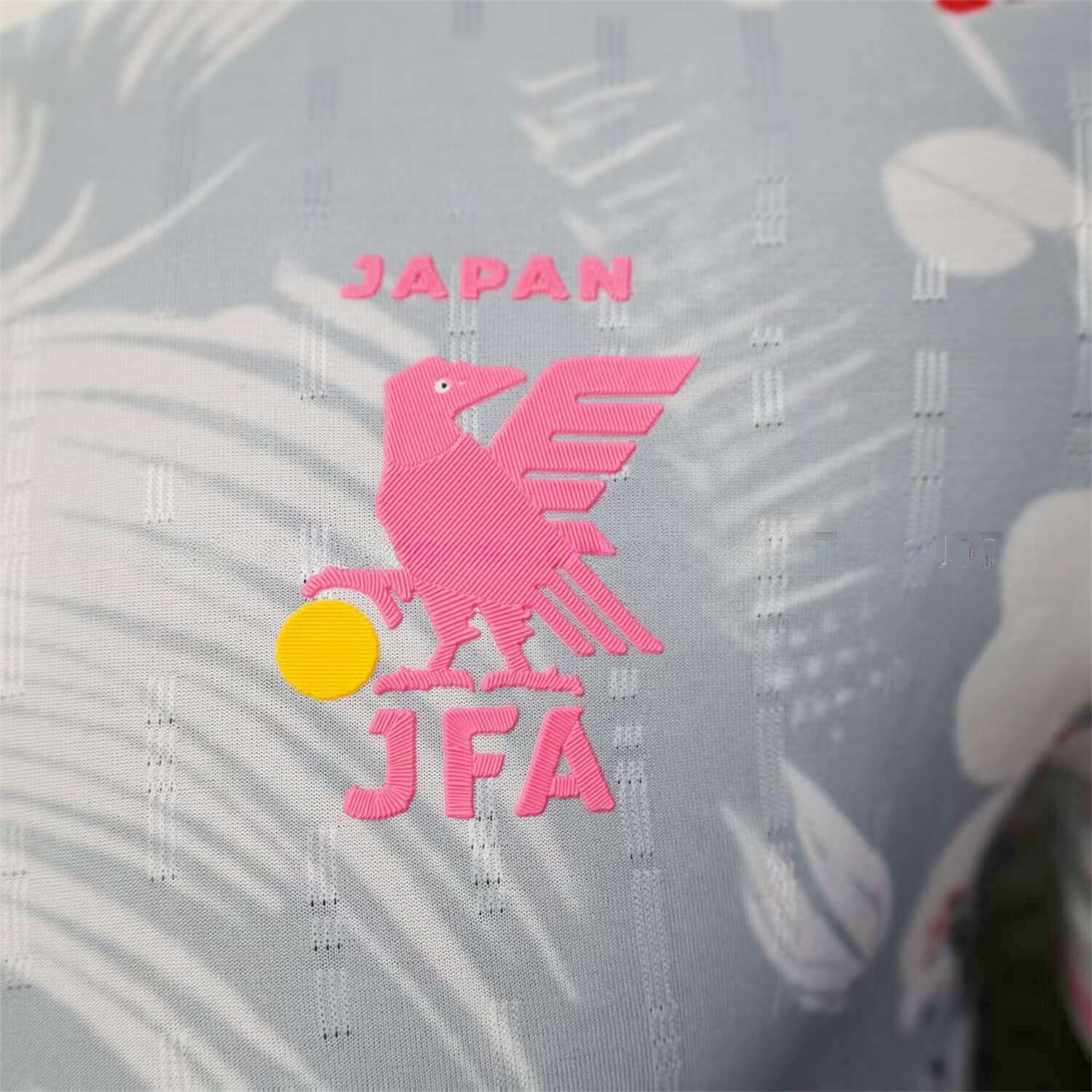 Japan 25-26 Plum Blossom and Snow Fox White Jersey - Player Version - UnitedFutballJersey