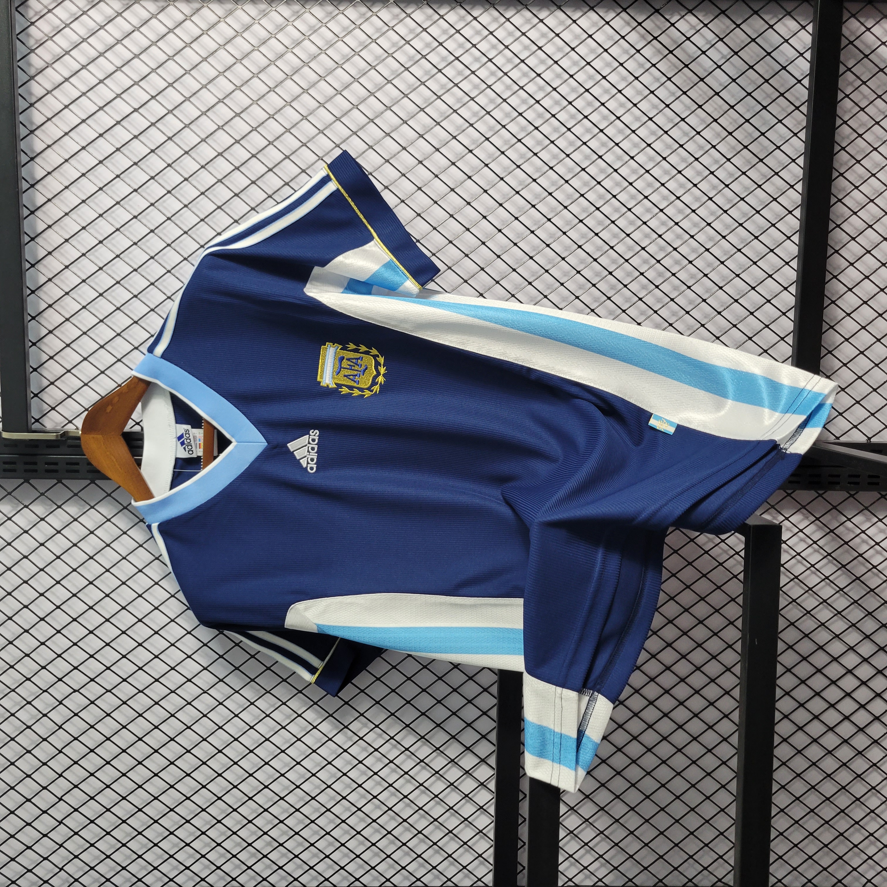 Retro Argentina 1998 Away Stadium Jersey - UnitedFutballJersey