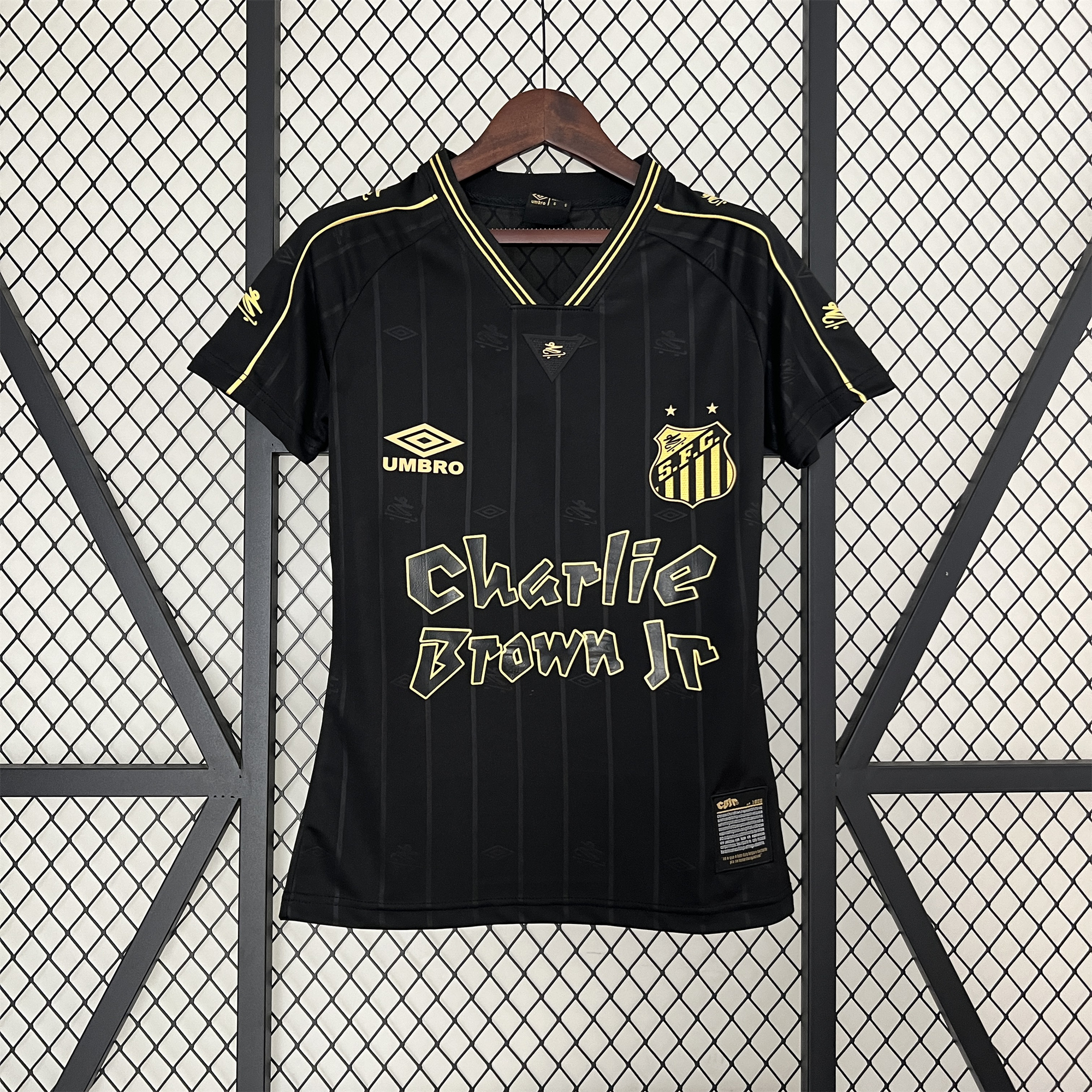 Women's Santos 24-25 Charlie Brown JR. Special Edition Jersey - Fans Version - UnitedFutballJersey