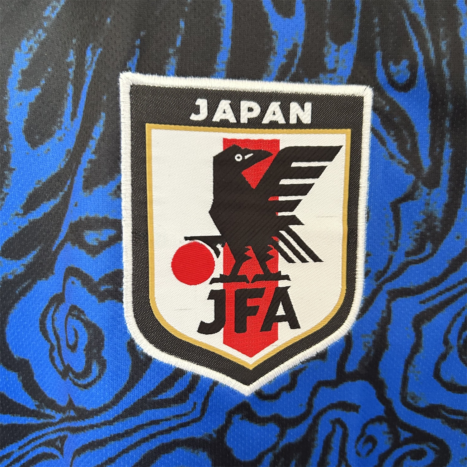 Japan 25-26 Y-3 Blue Flame Black Special Jersey - Fans Version - UnitedFutballJersey