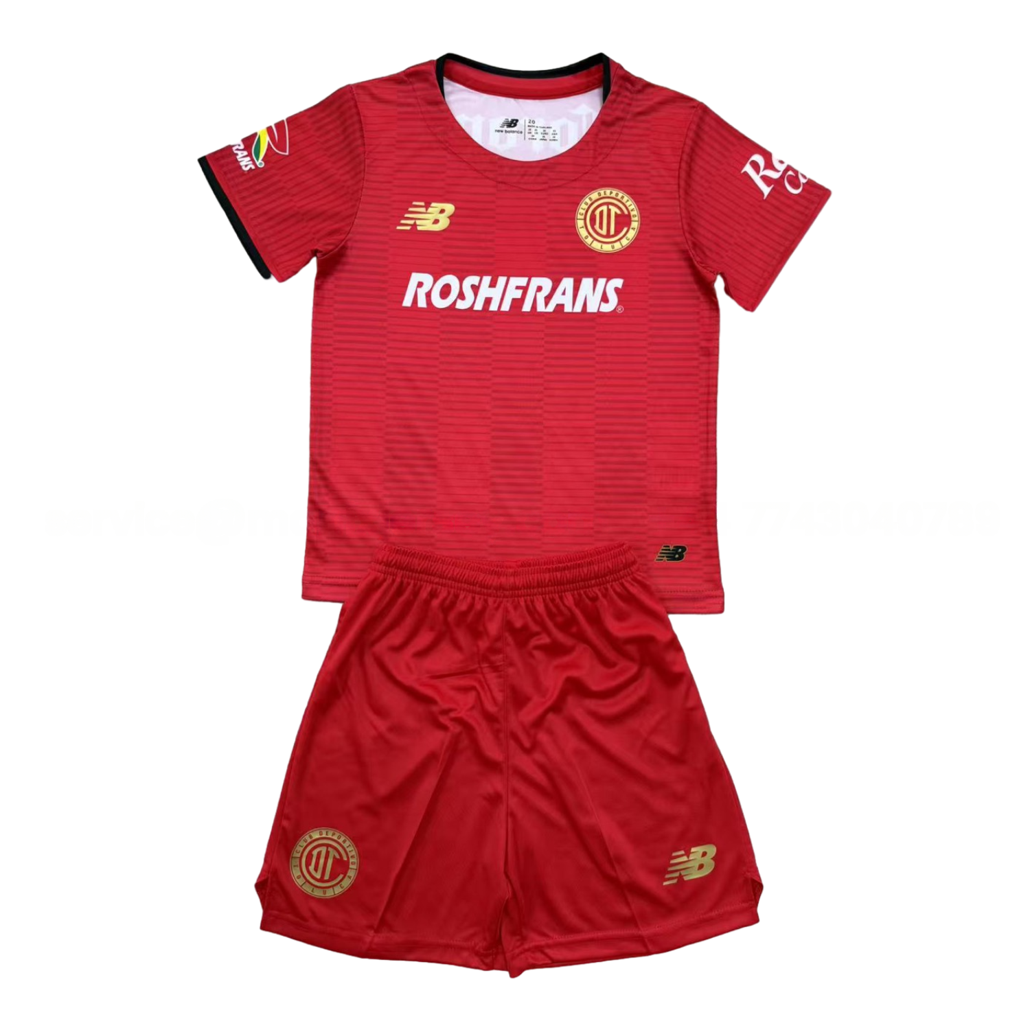 Toluca 25-26 Home Men's Adult Jersey Set - Fans Version - UnitedFutballJersey
