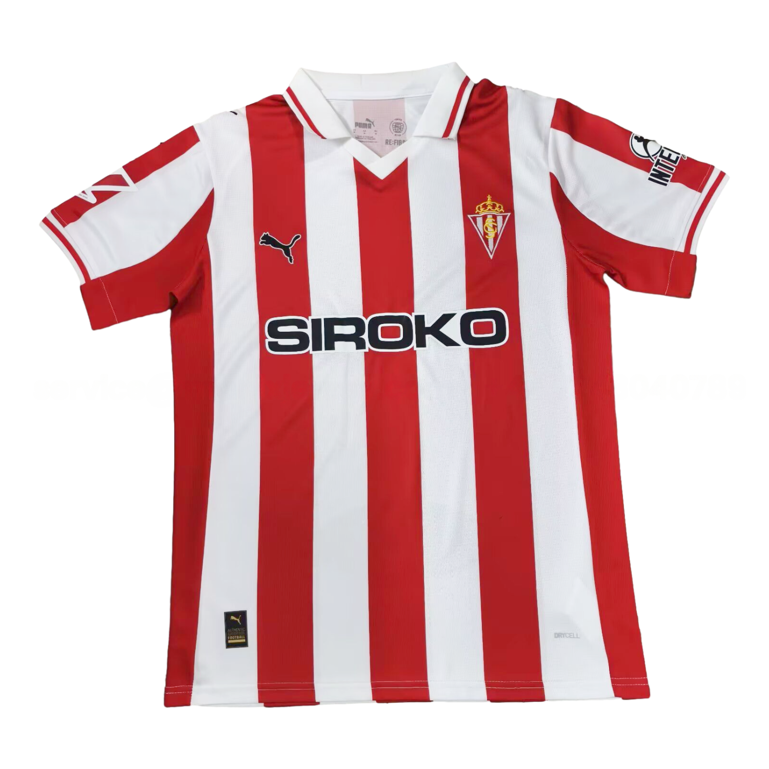 Sporting Gijon 25-26 Home Jersey - Fans Version - UnitedFutballJersey