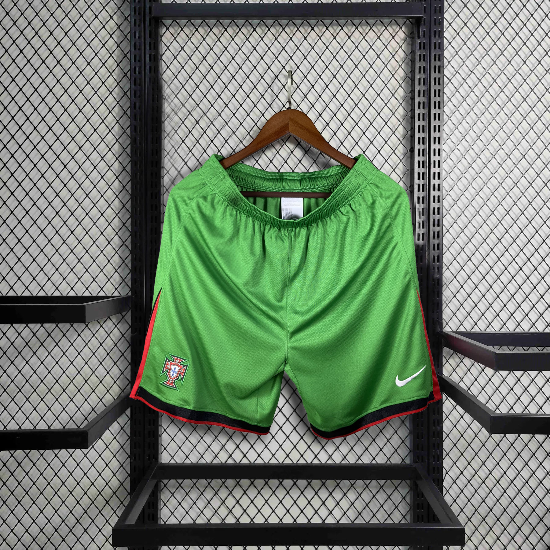 Portugal 2024 Home Shorts - Fans Version - UnitedFutballJersey