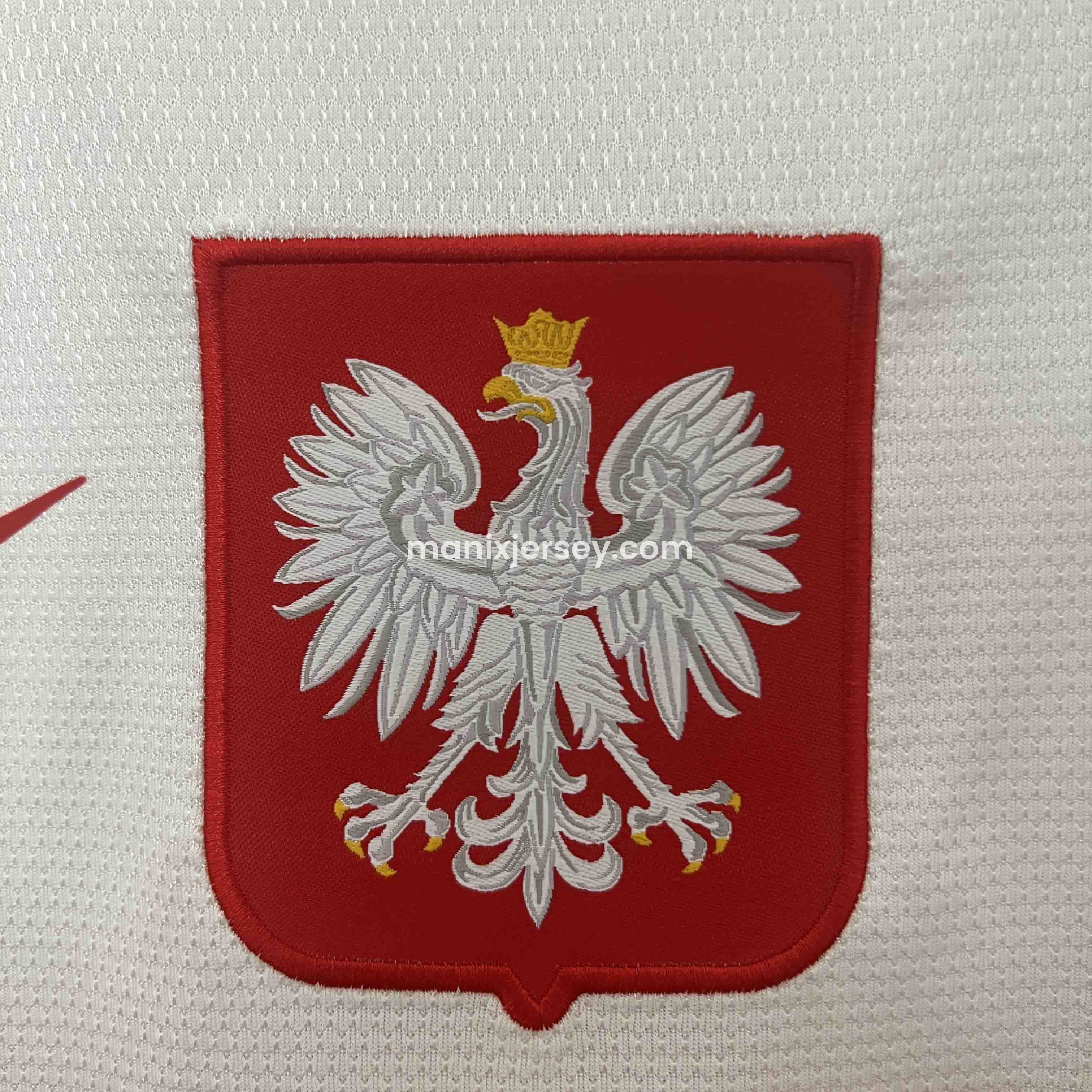 Retro Poland 2012 Home Jersey - UnitedFutballJersey