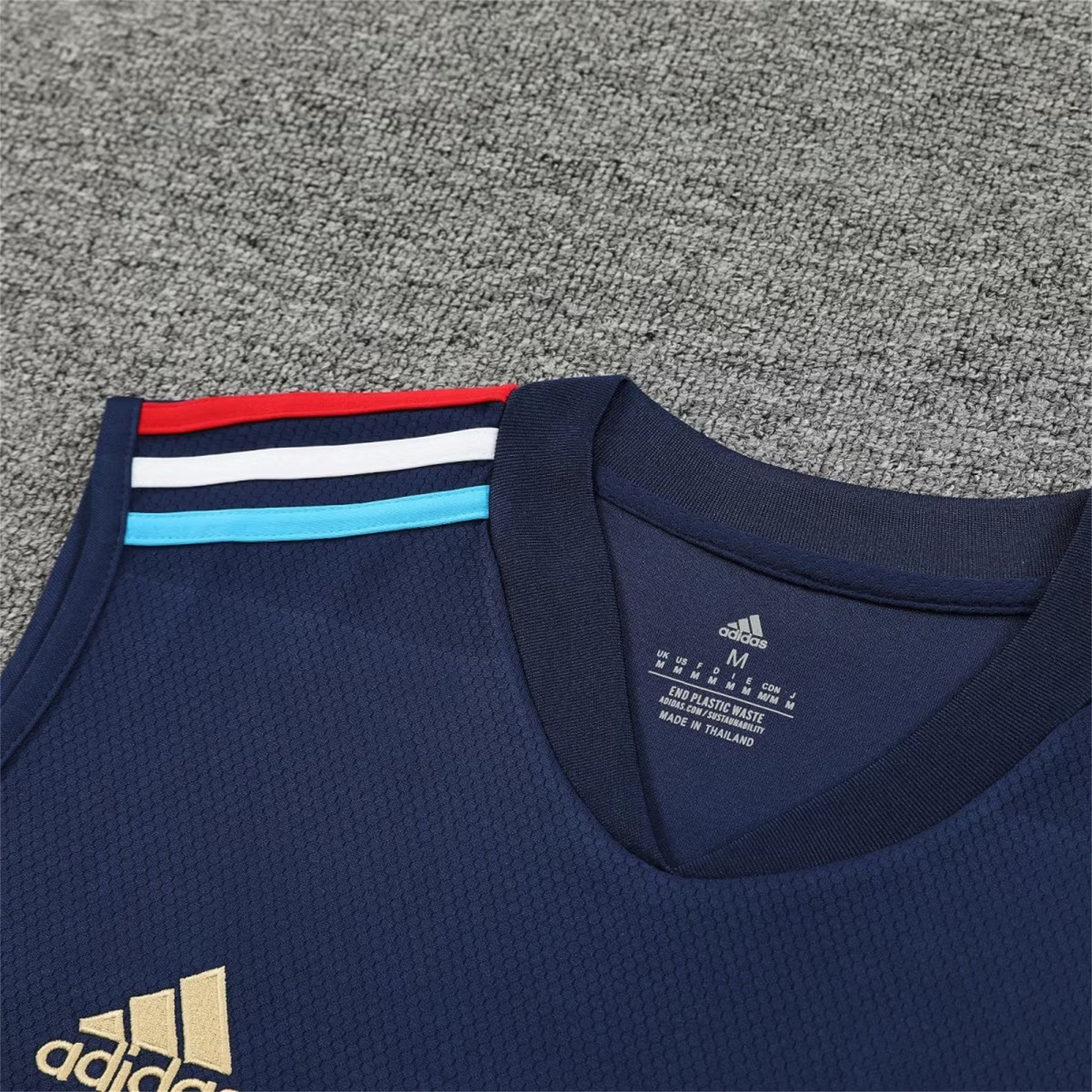 Arsenal 23-24 Player Vest Training Set Blue - UnitedFutballJersey