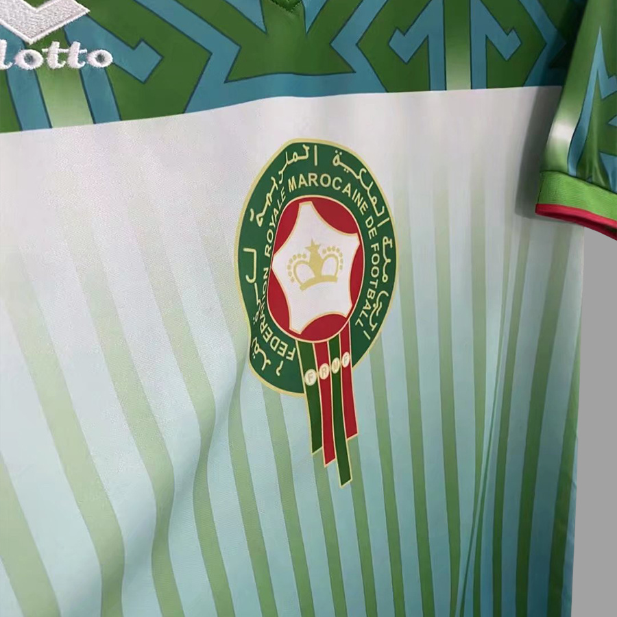 Retro Morocco 1994 Away Jersey - UnitedFutballJersey