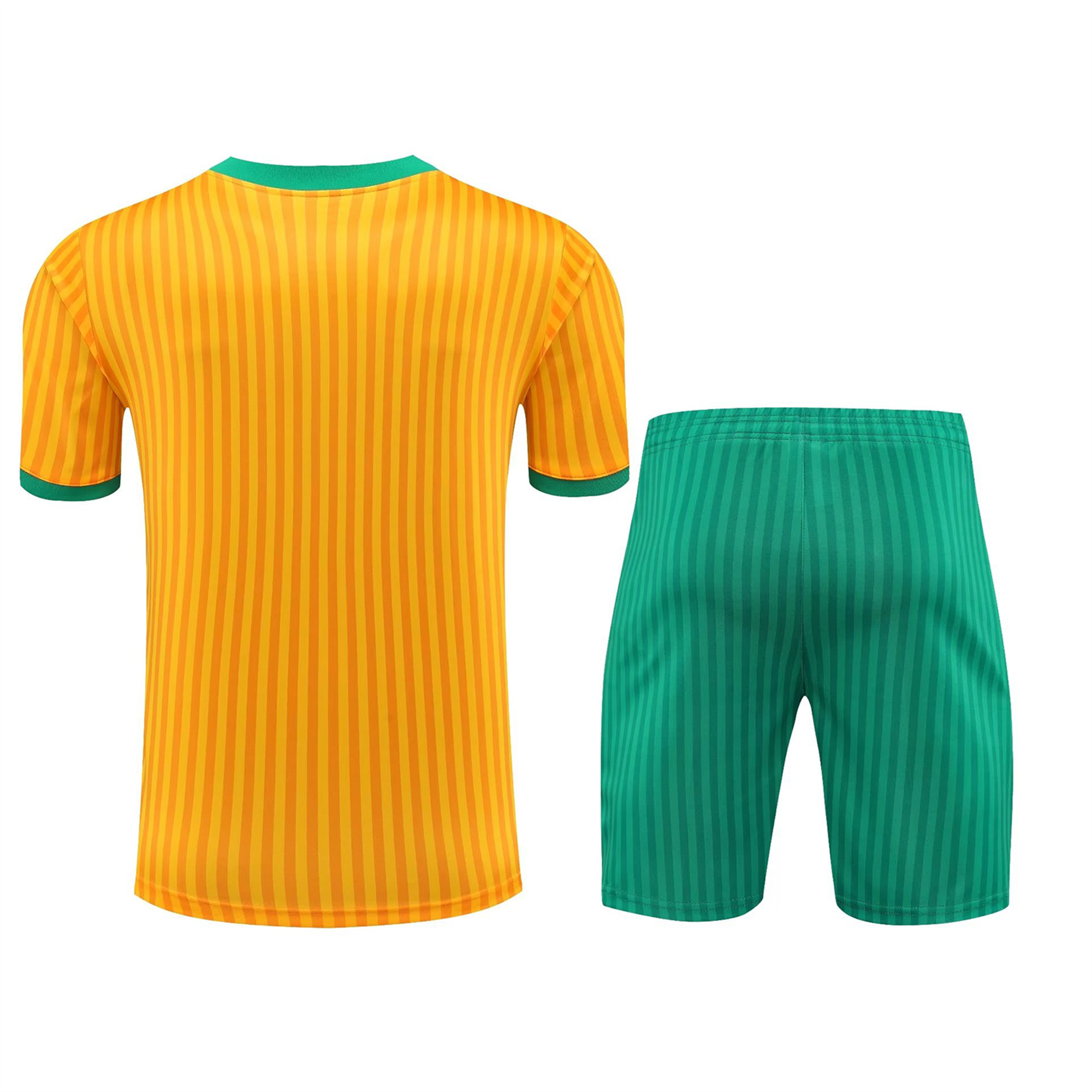 Bayern Munich 23-24 Short-Sleeve Training Set - Yellow - UnitedFutballJersey