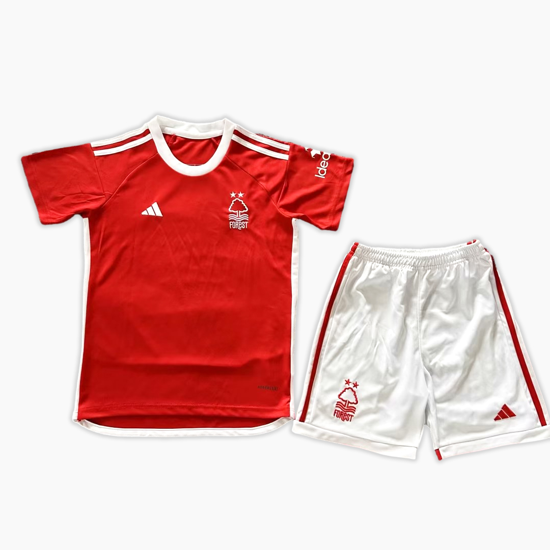 Nottingham Forest 23-24 Home Kids Kit - UnitedFutballJersey