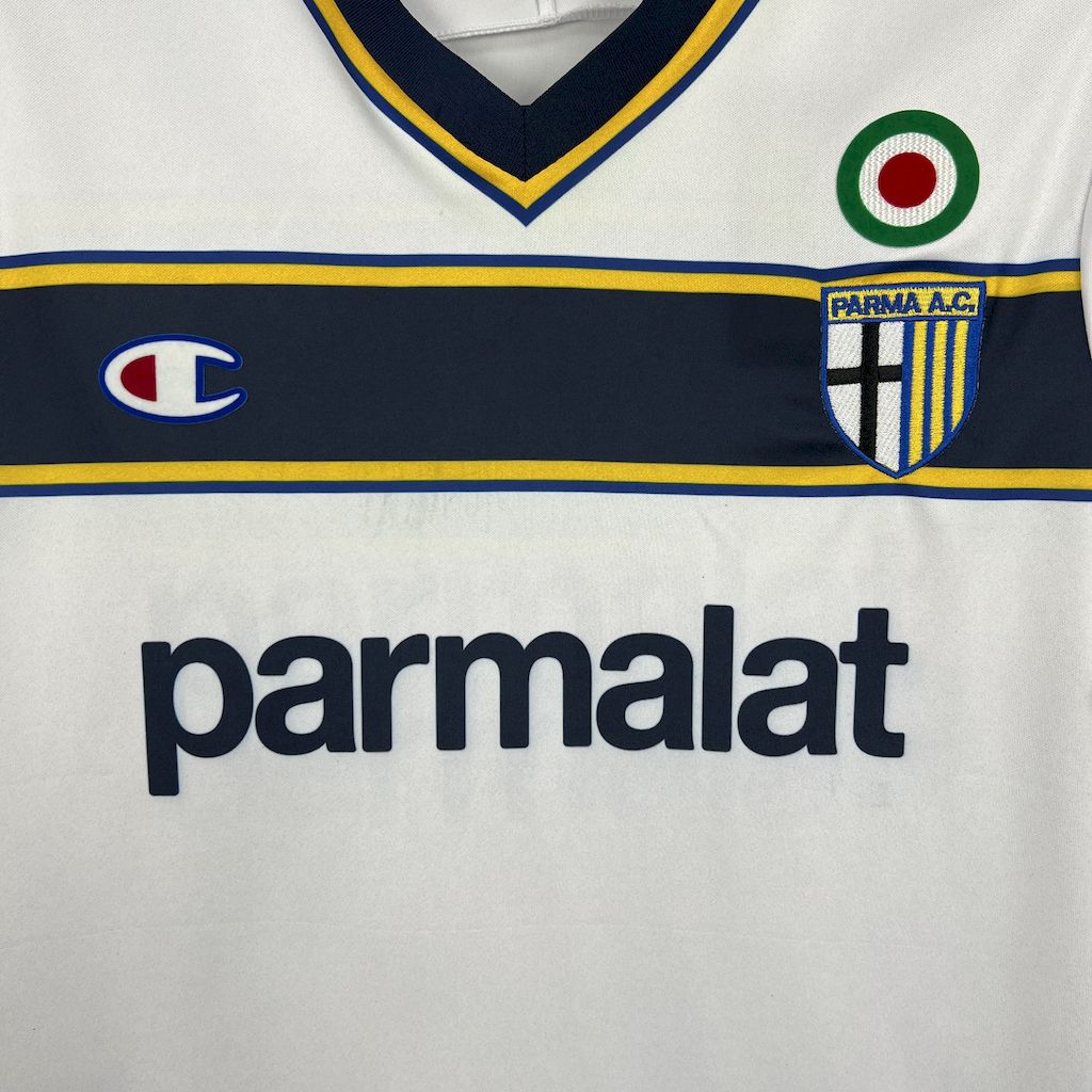 Retro Parma 2002-03 Away Jersey - Fans Version - UnitedFutballJersey