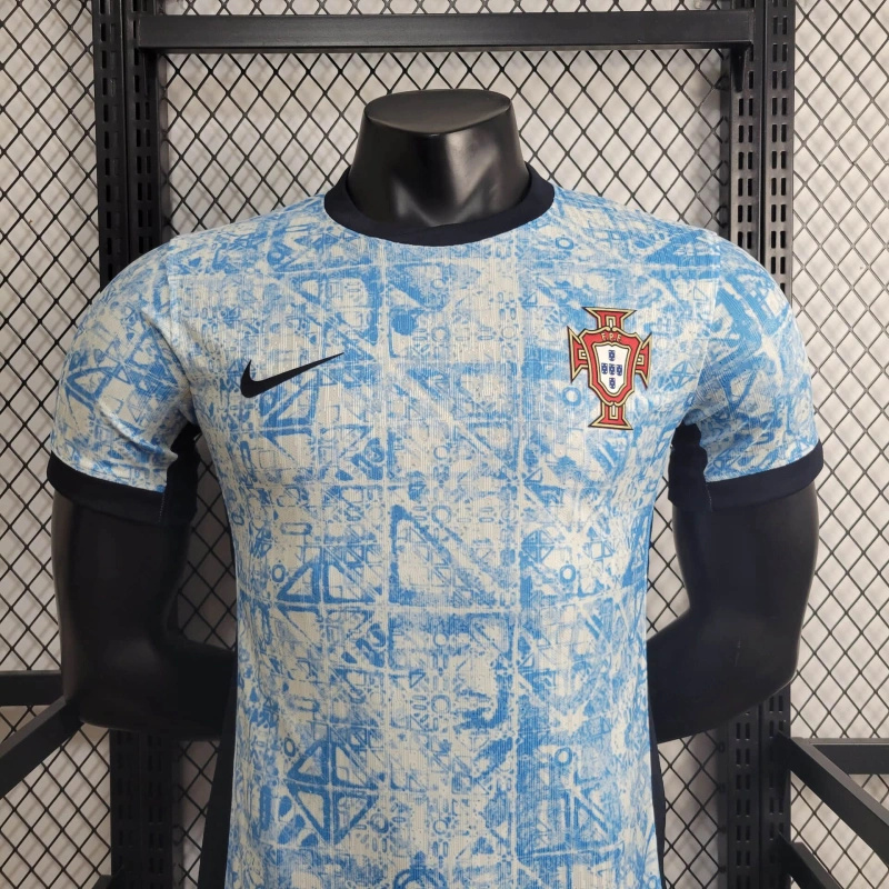 Portugal 2024 Away Stadium Jersey - Player Version - UnitedFutballJersey