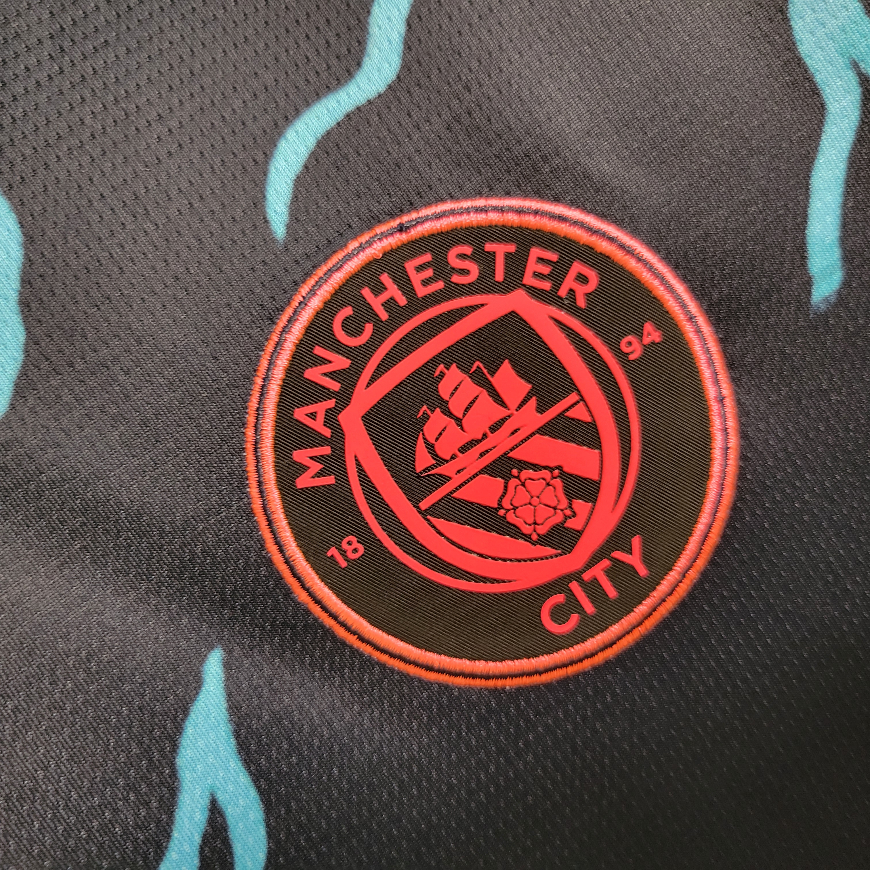 Manchester City 23-24 Third Long Sleeve Jersey - Fans Version - UnitedFutballJersey