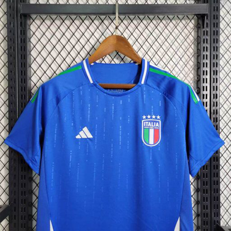 Italy 2024 Home Stadium Jersey - Fans Version - UnitedFutballJersey