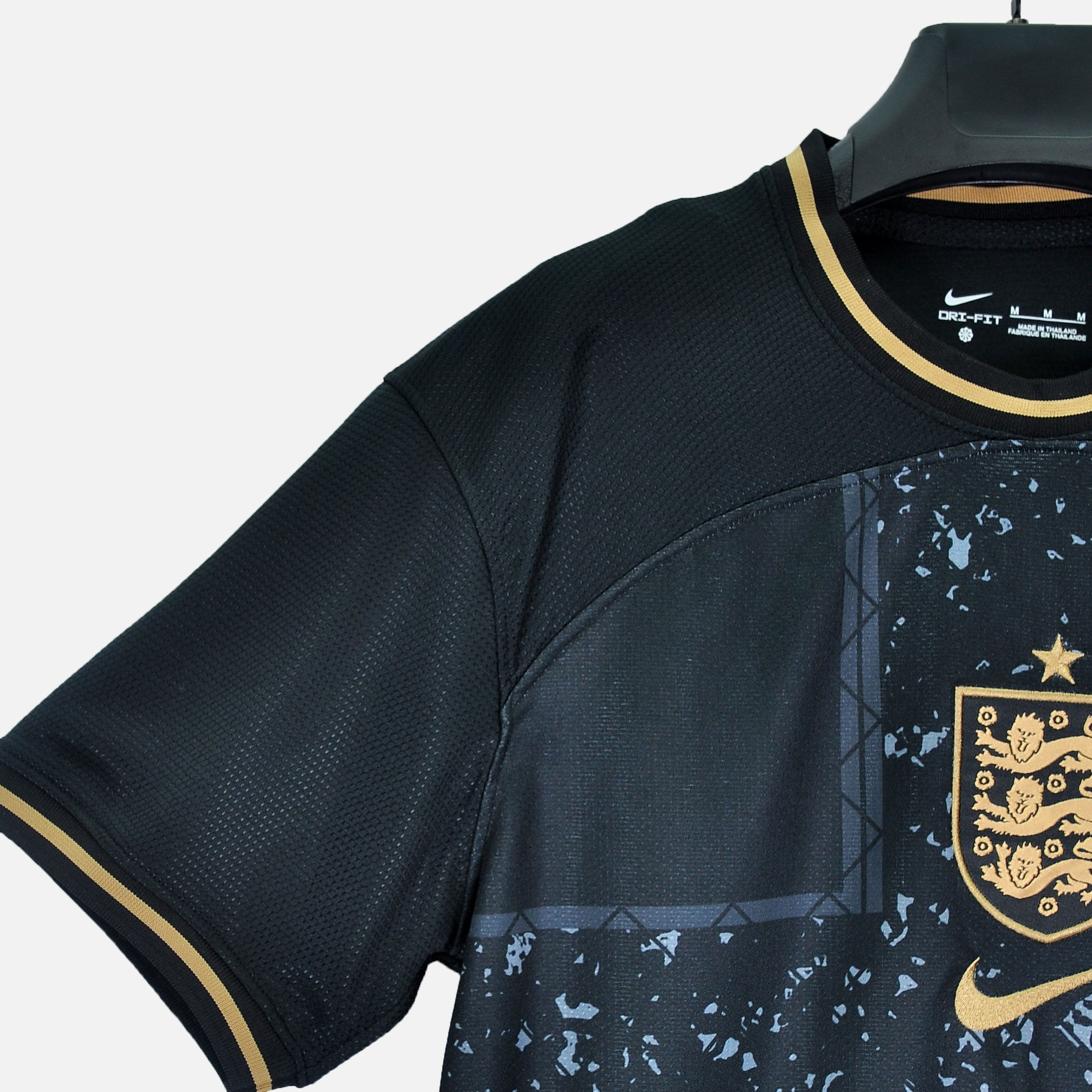 England 23-24 Black Special Edition Jersey - Fans Version - UnitedFutballJersey